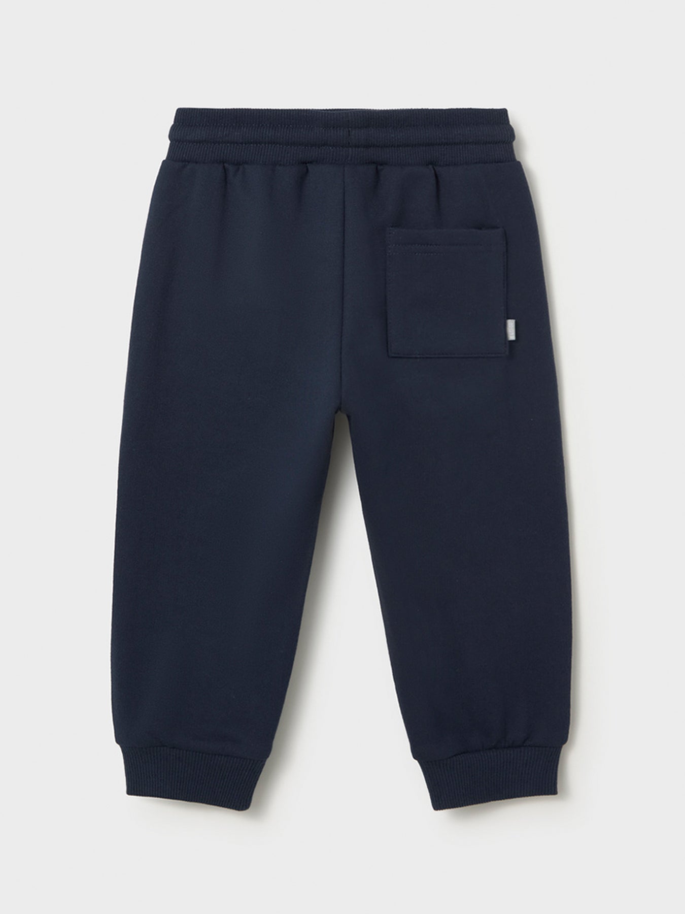 Kids' Cotton Blend Cuffed Fleece Trousers