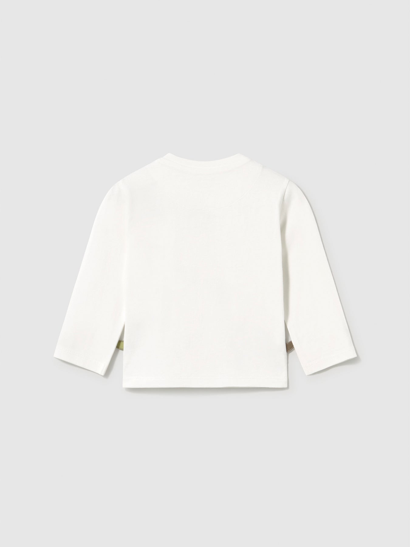 Baby Play Print Long Sleeve T-Shirt Cream