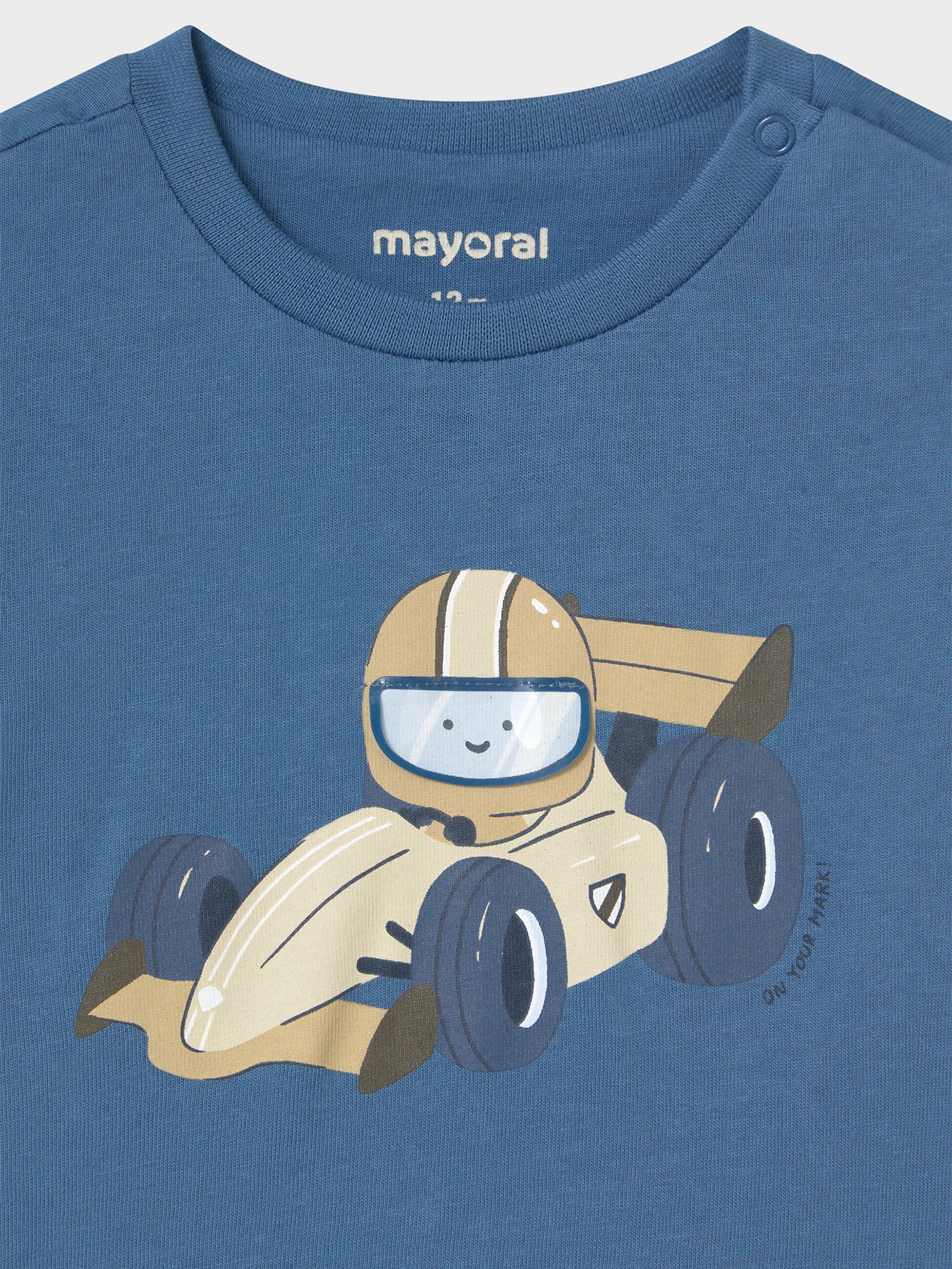 Kids' Cotton Motor Play Long Sleeve T-Shirt