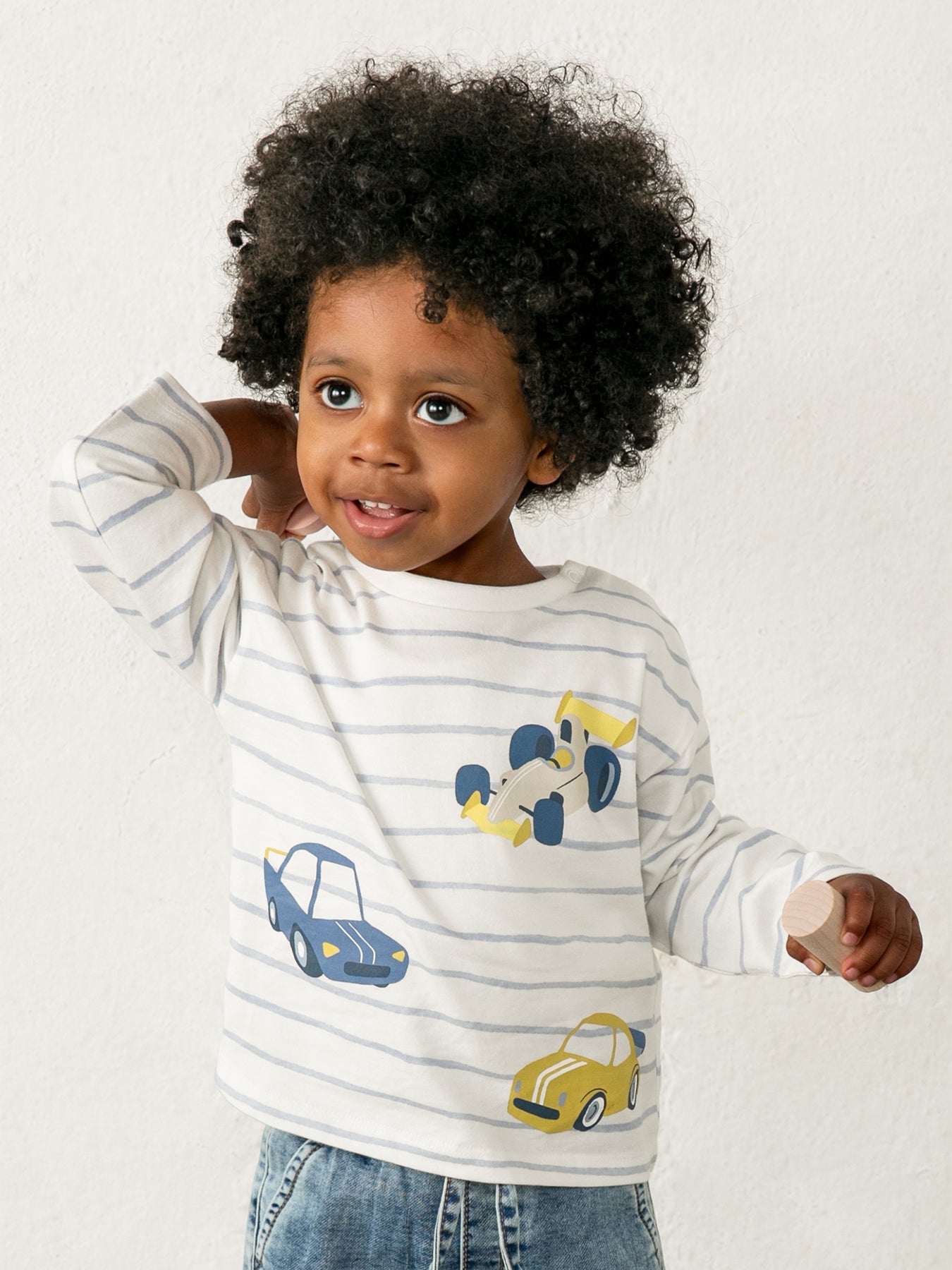 Baby Striped Long Sleeve T-Shirt Multi