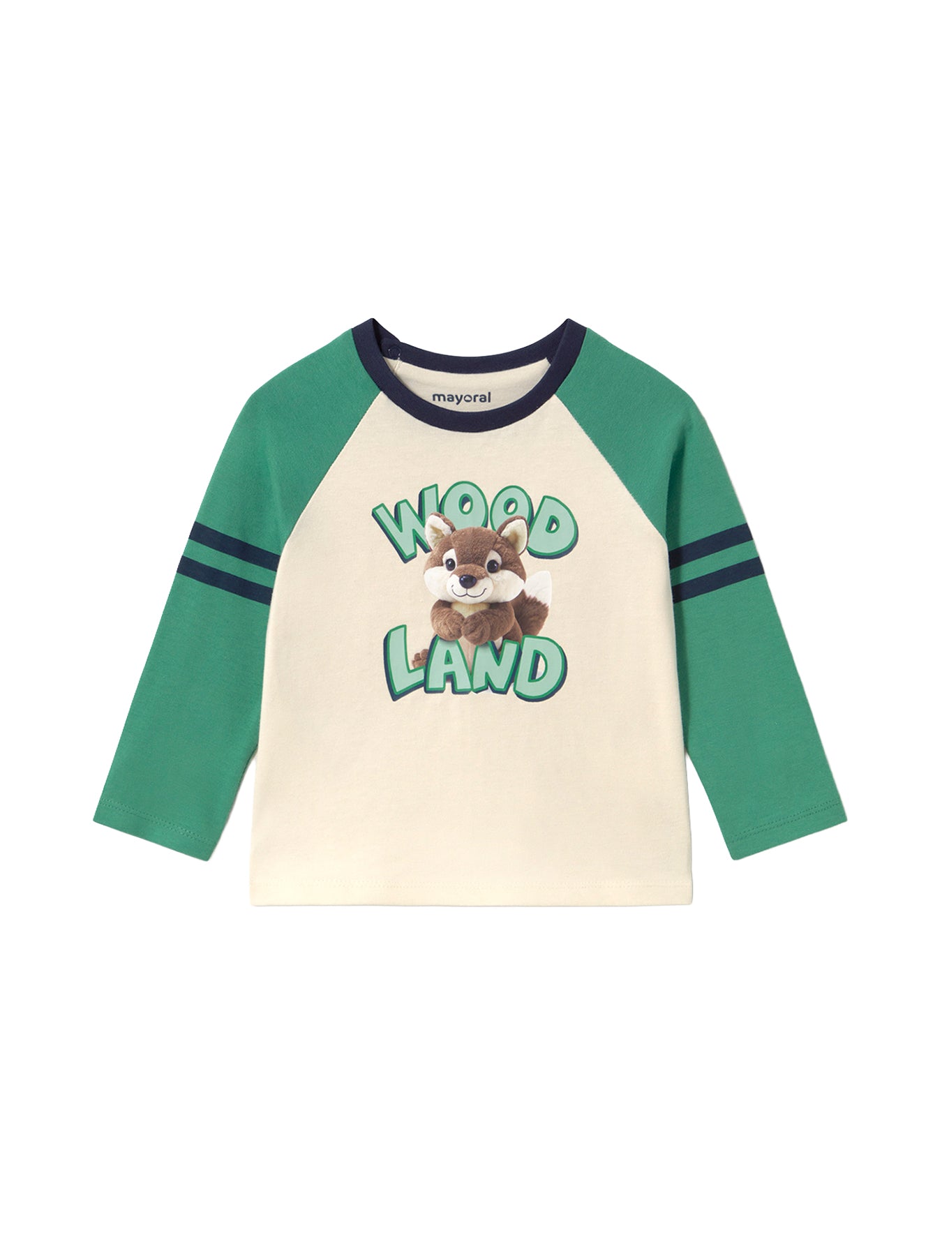 Baby Long Sleeve Plush T-Shirt Multi