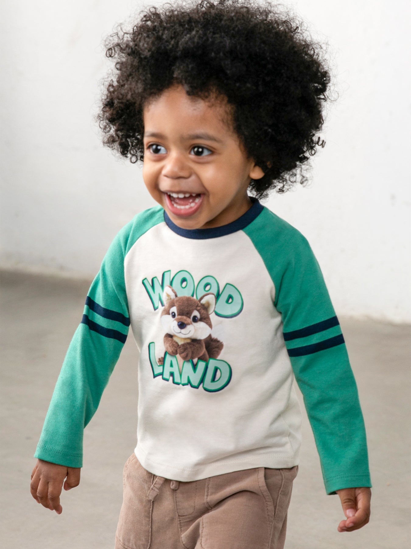 Baby Long Sleeve Plush T-Shirt Multi