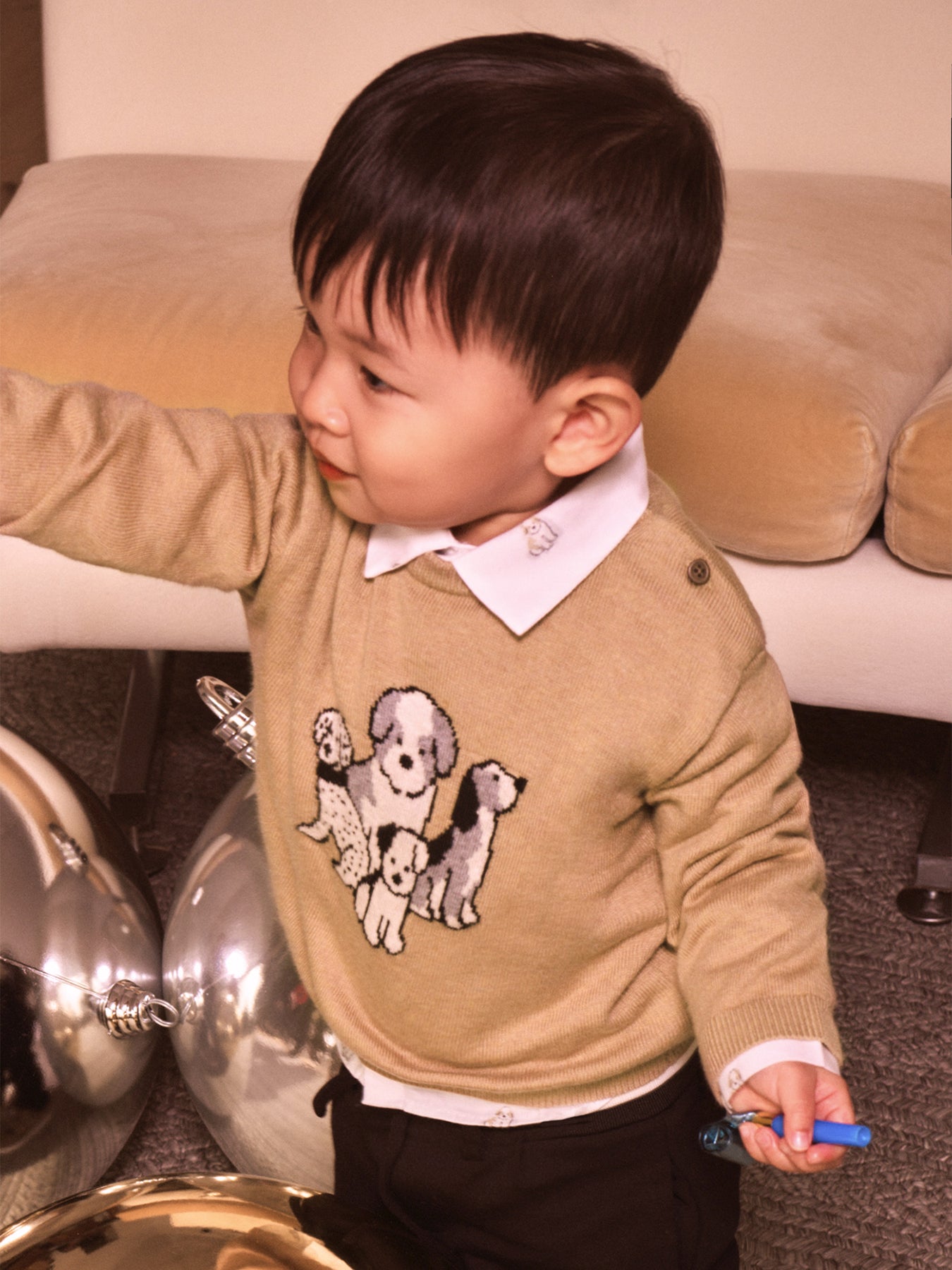 Baby Sweatshirt Beige