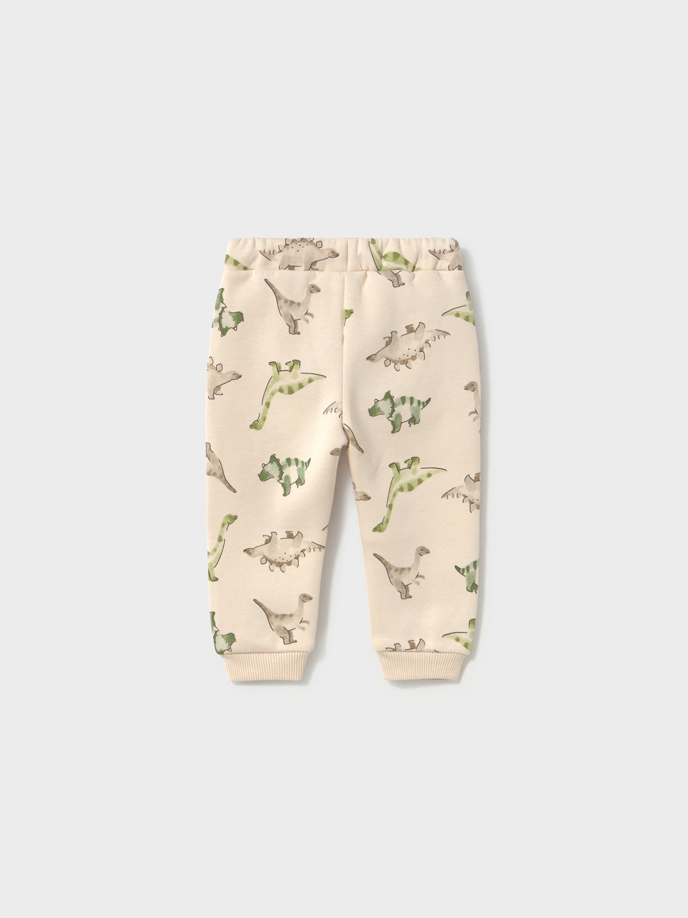 Kids' Cotton Blend Patterned Trousers