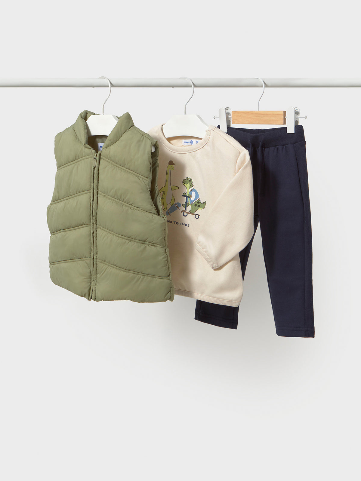 Pullover Vest & Baby Trousers Set