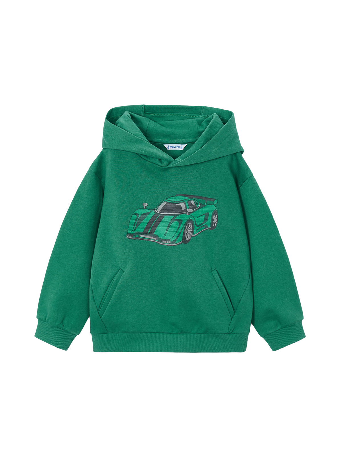 Cotton Embossed Print Pullover