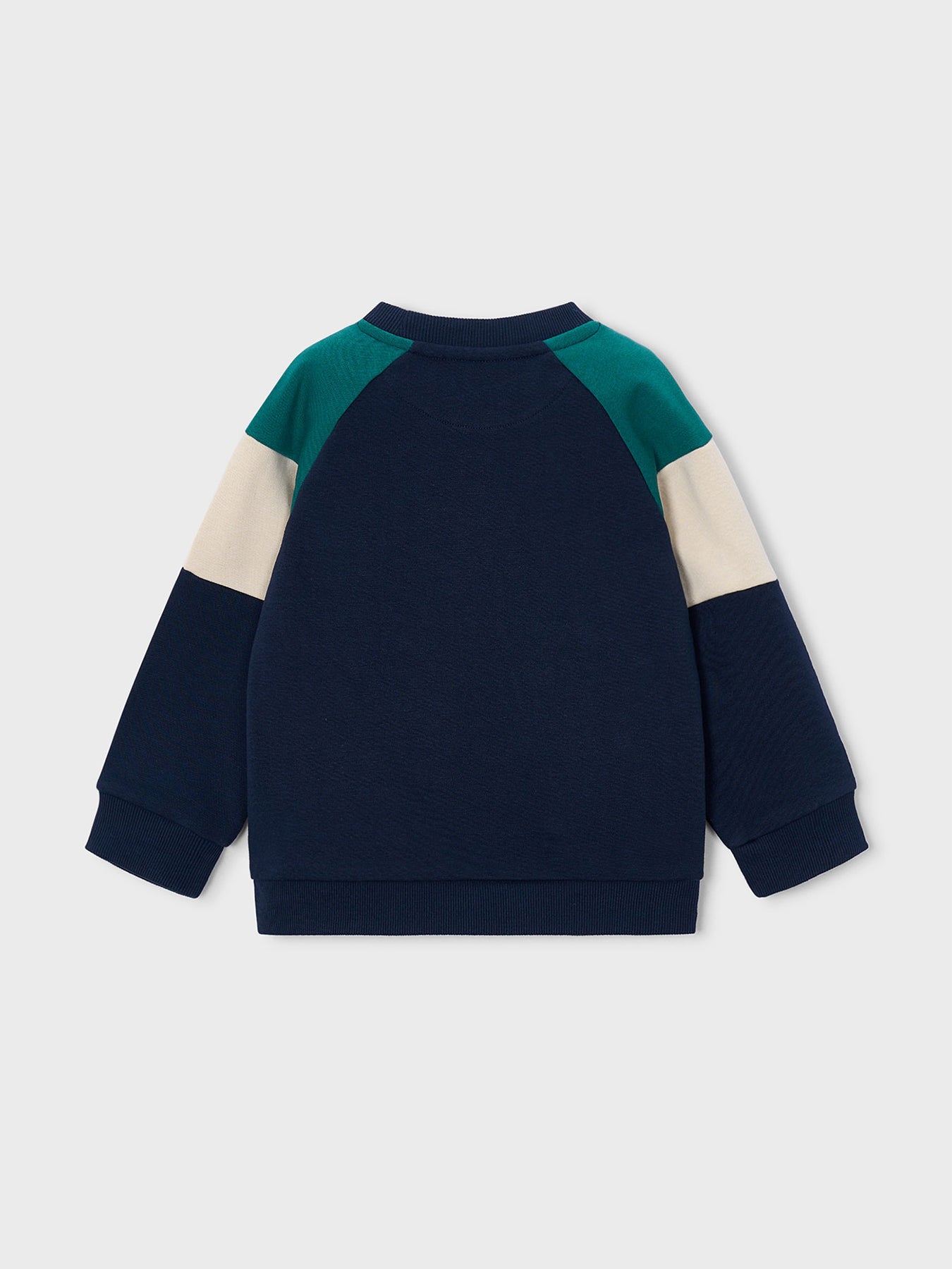 Kids' Colour Block Sweatshirt Blue