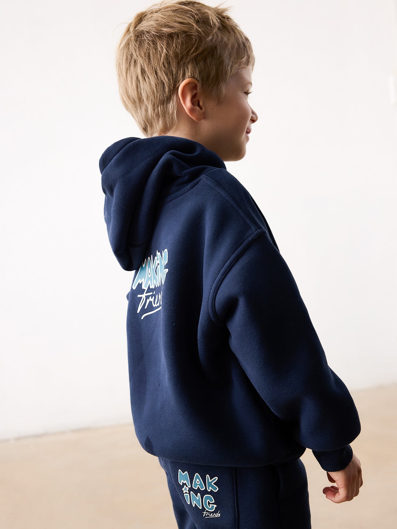 Kids' Graphic Sweatshirt Blue