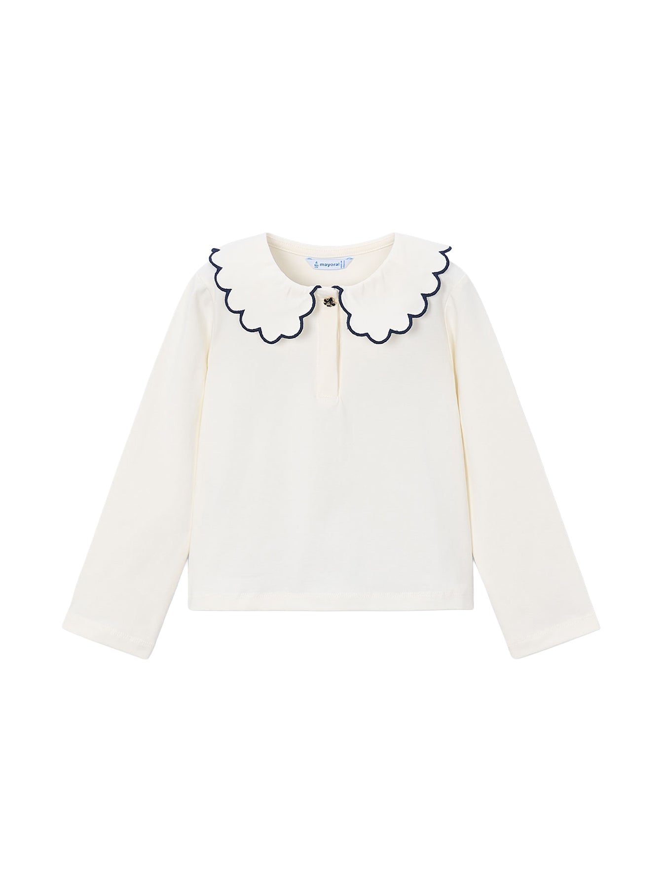 Kids' Polo Top Cream