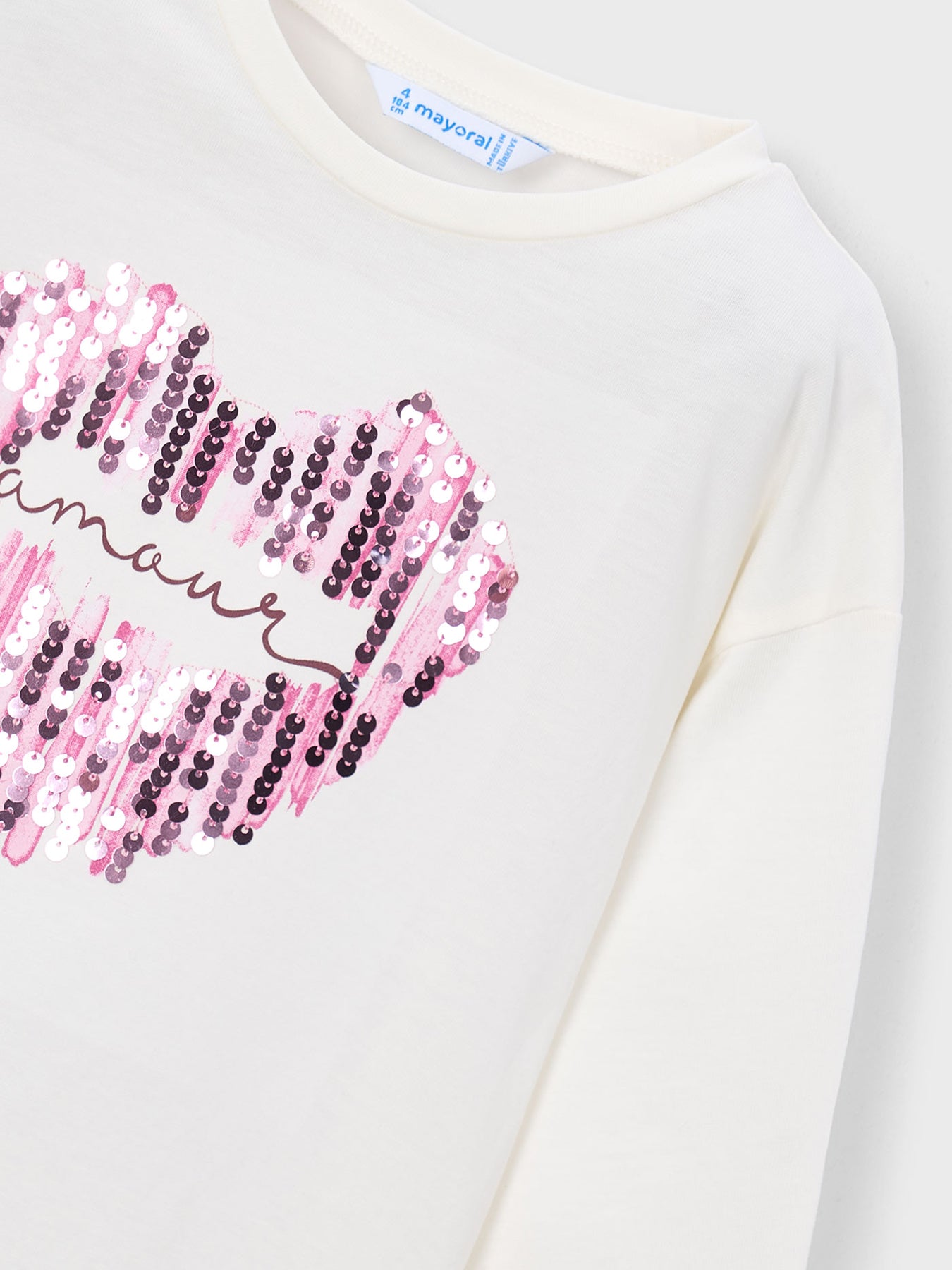 Kids' Long Sleeve T-Shirt White