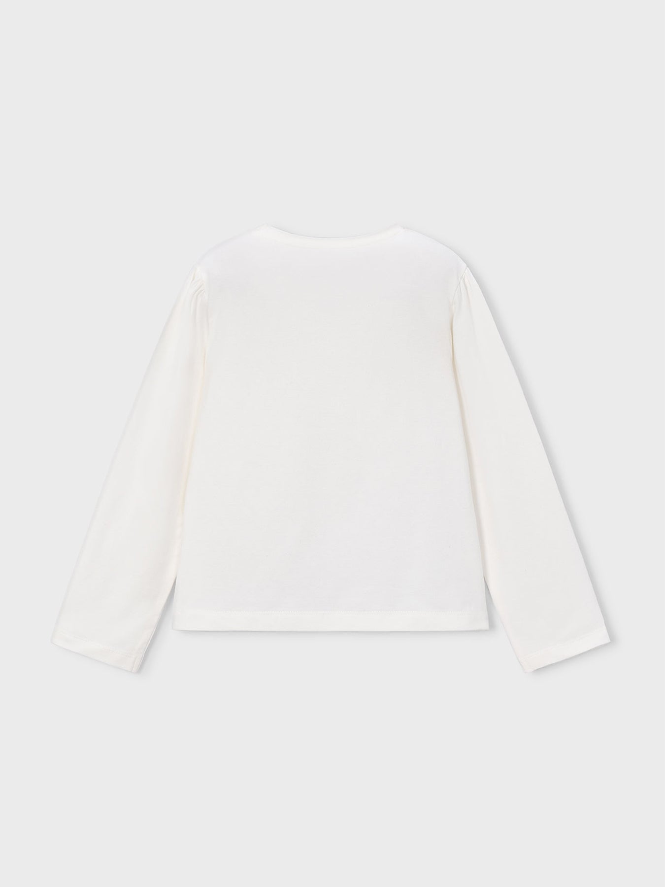 Kids' Long Sleeve Shirt Top Cream