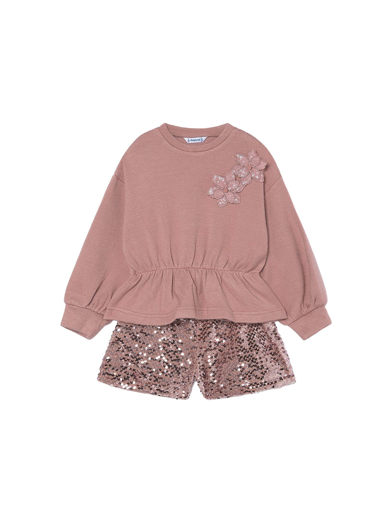 Kids’ Sequin Shorts Set