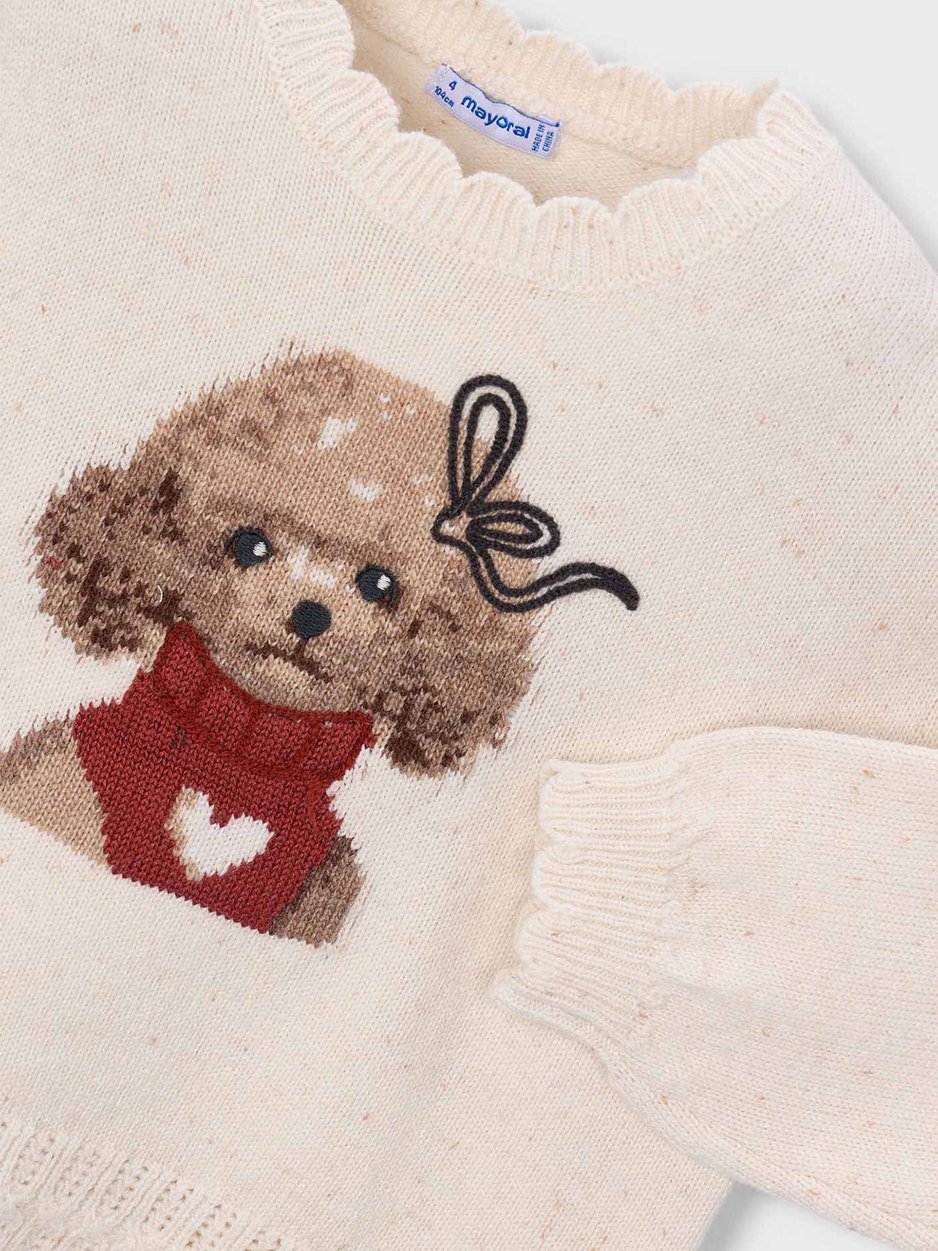 Kids’ Wool Blend Knitted Jumper