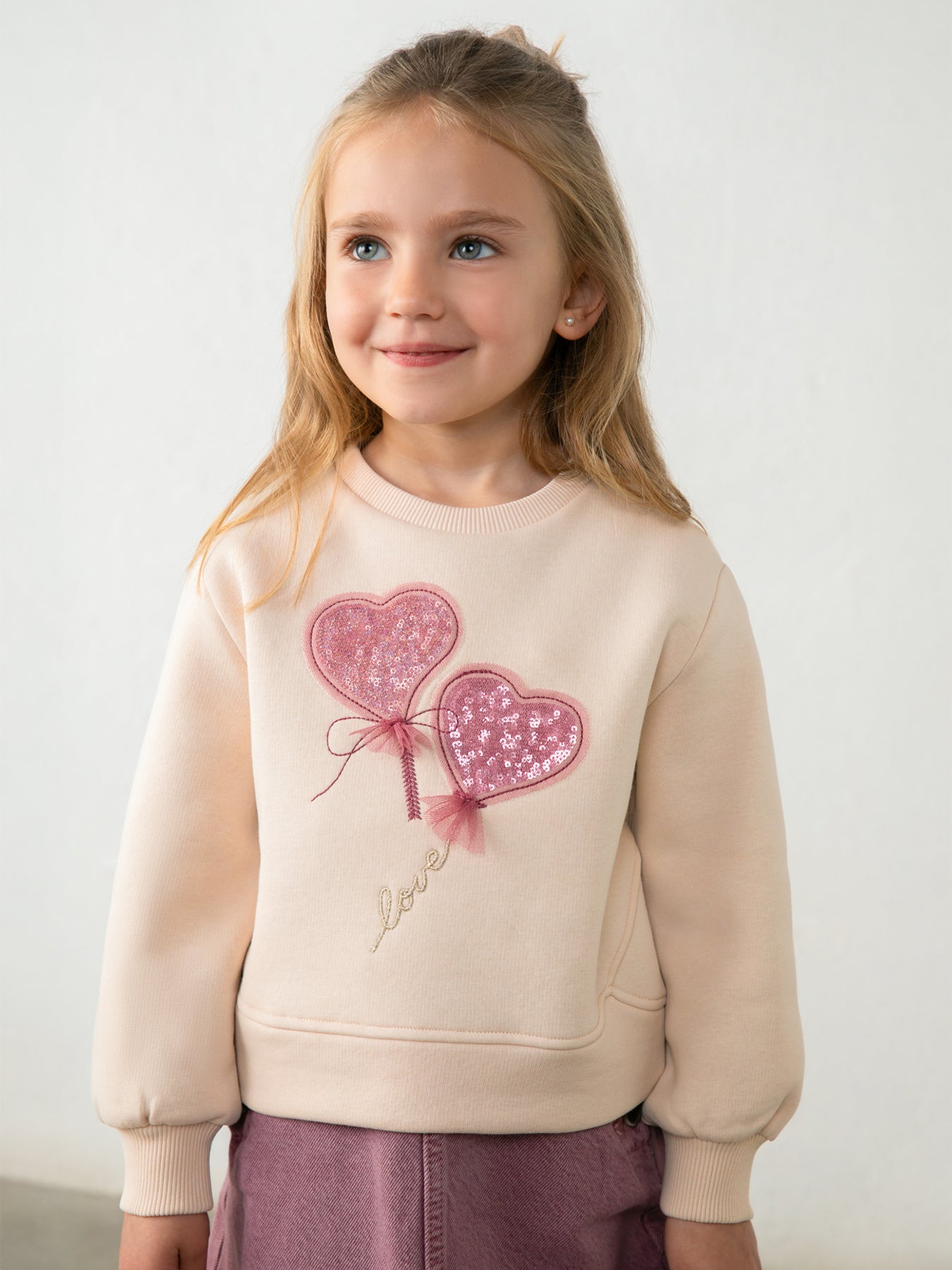 Kids' Sweatshirt Cream