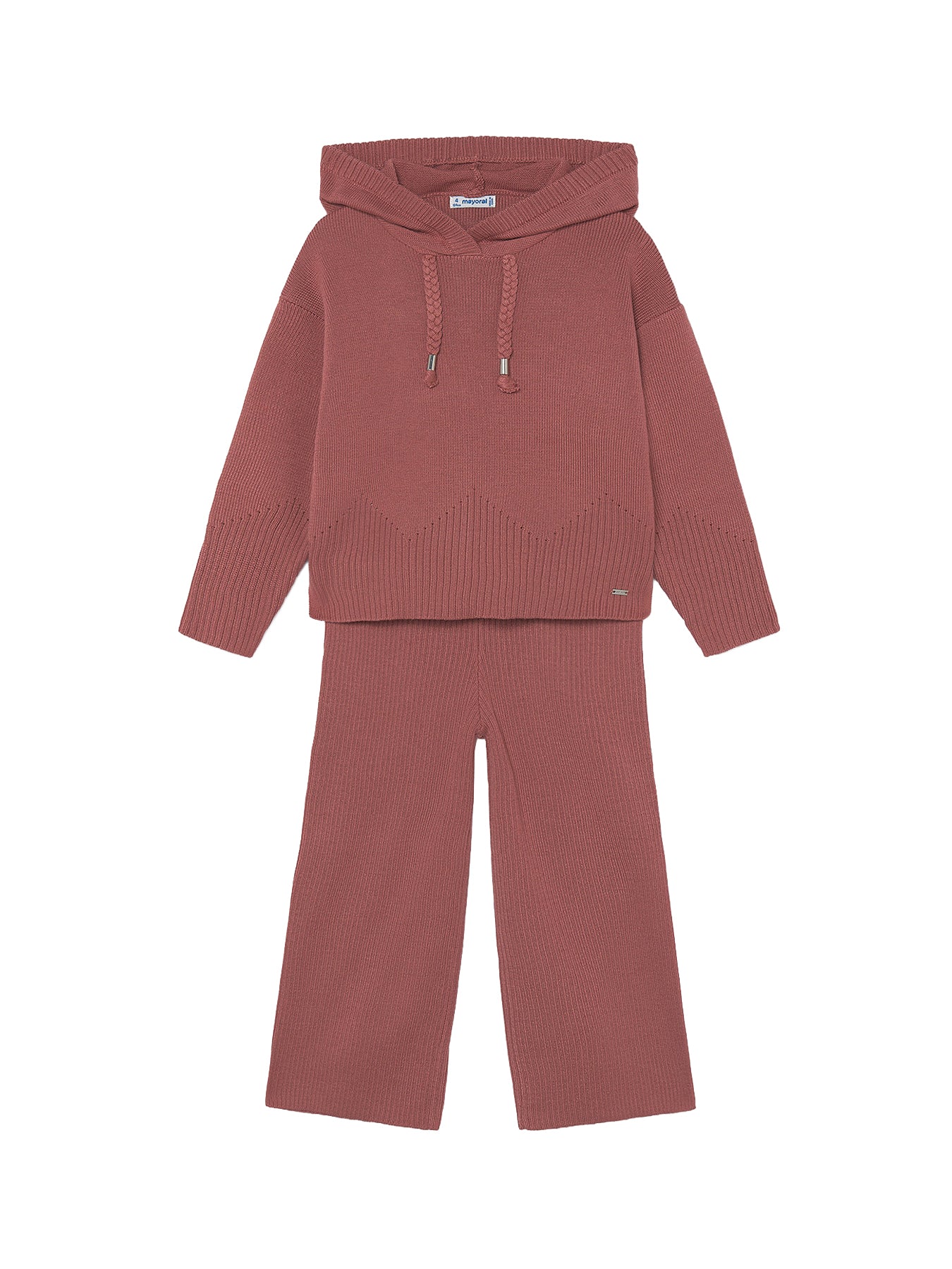 Kids' Long Knit Trousers Set