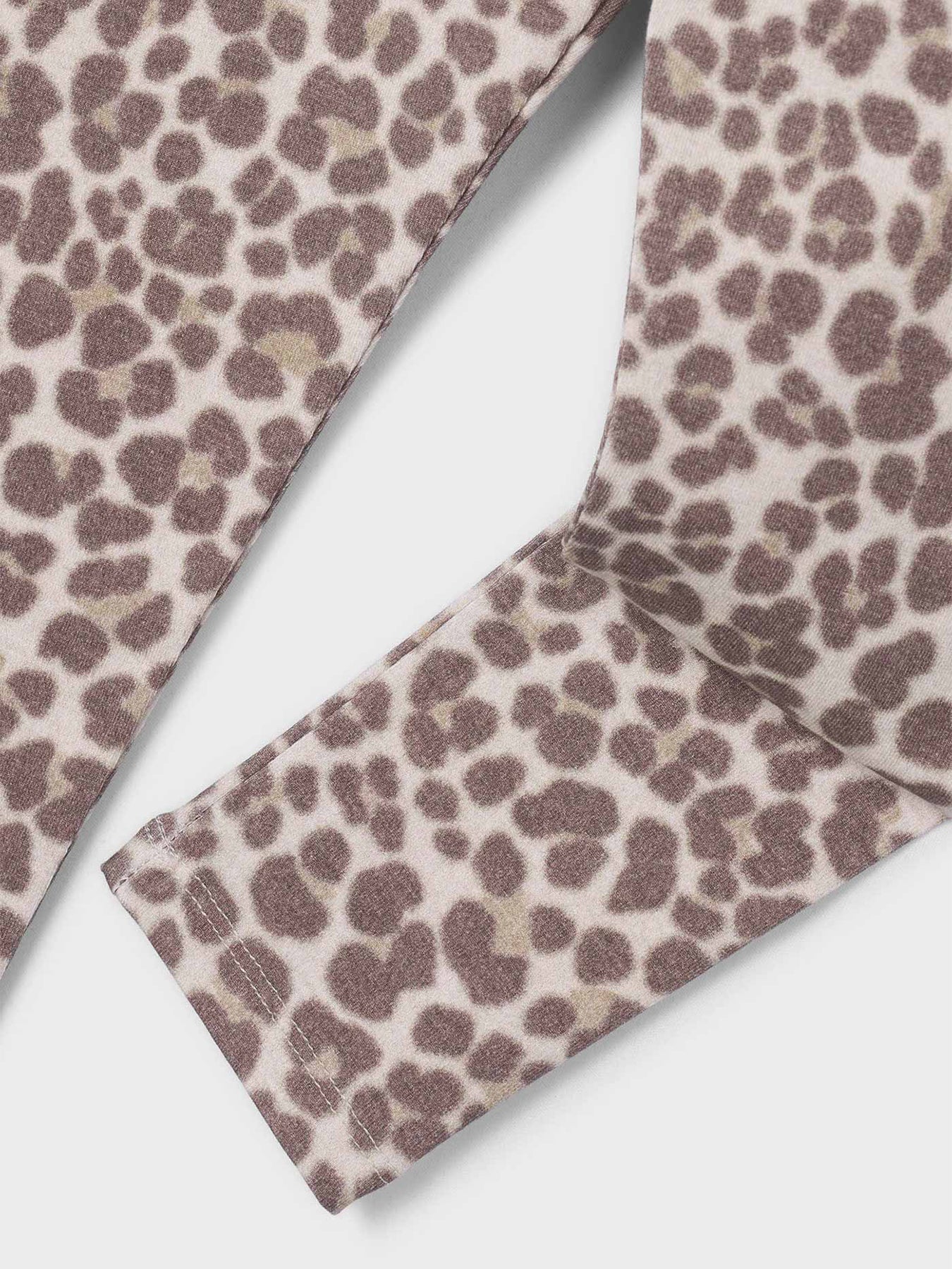 Kids' Printed Leggings Brown