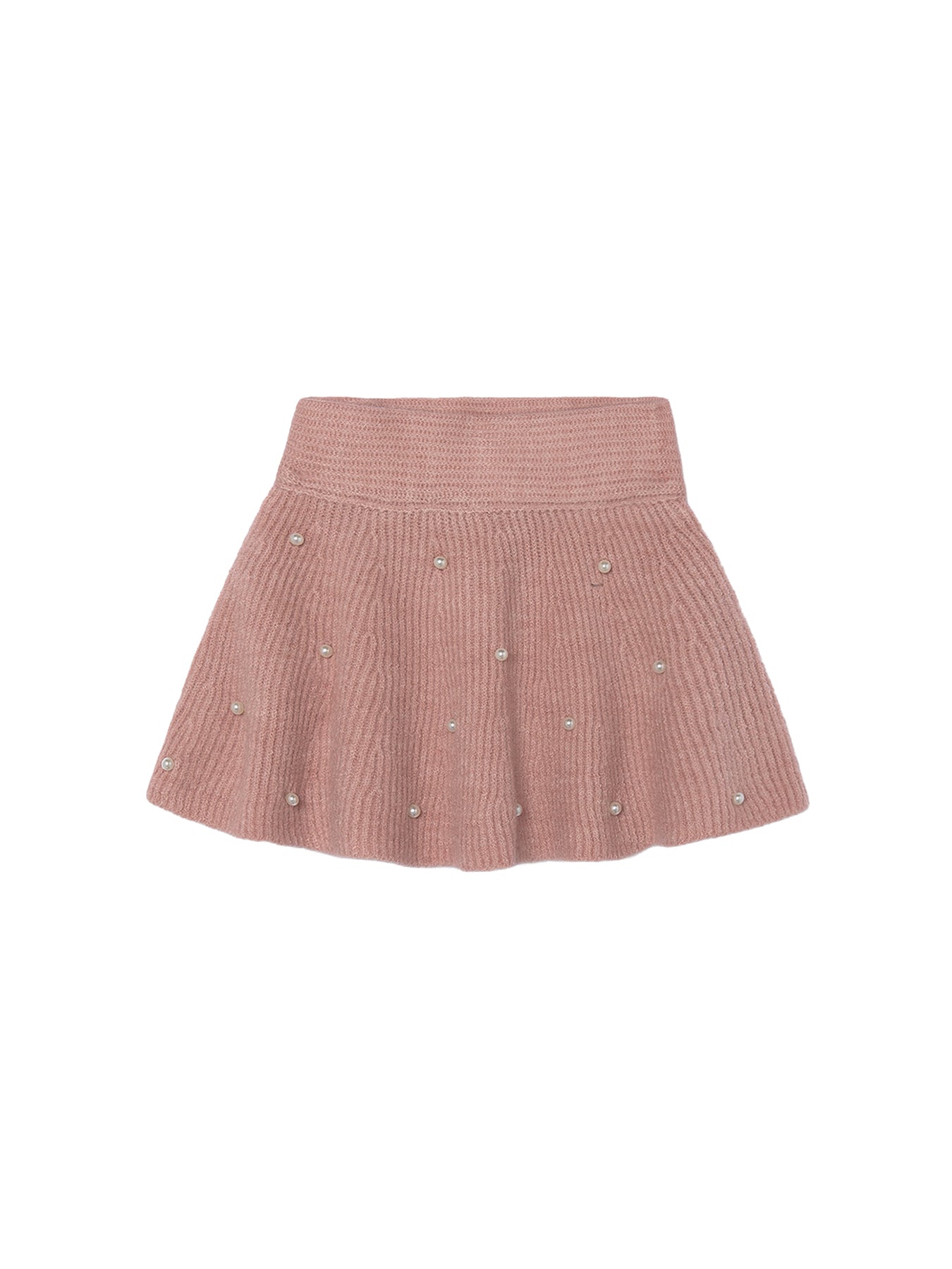Kids' Wool Blend Pearl Knit Skirt