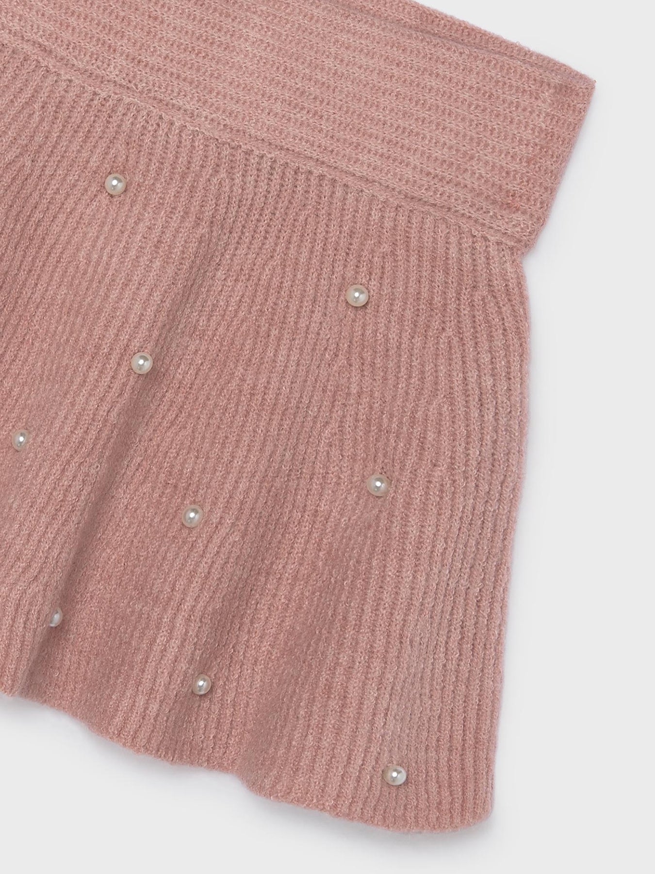 Kids' Wool Blend Pearl Knit Skirt