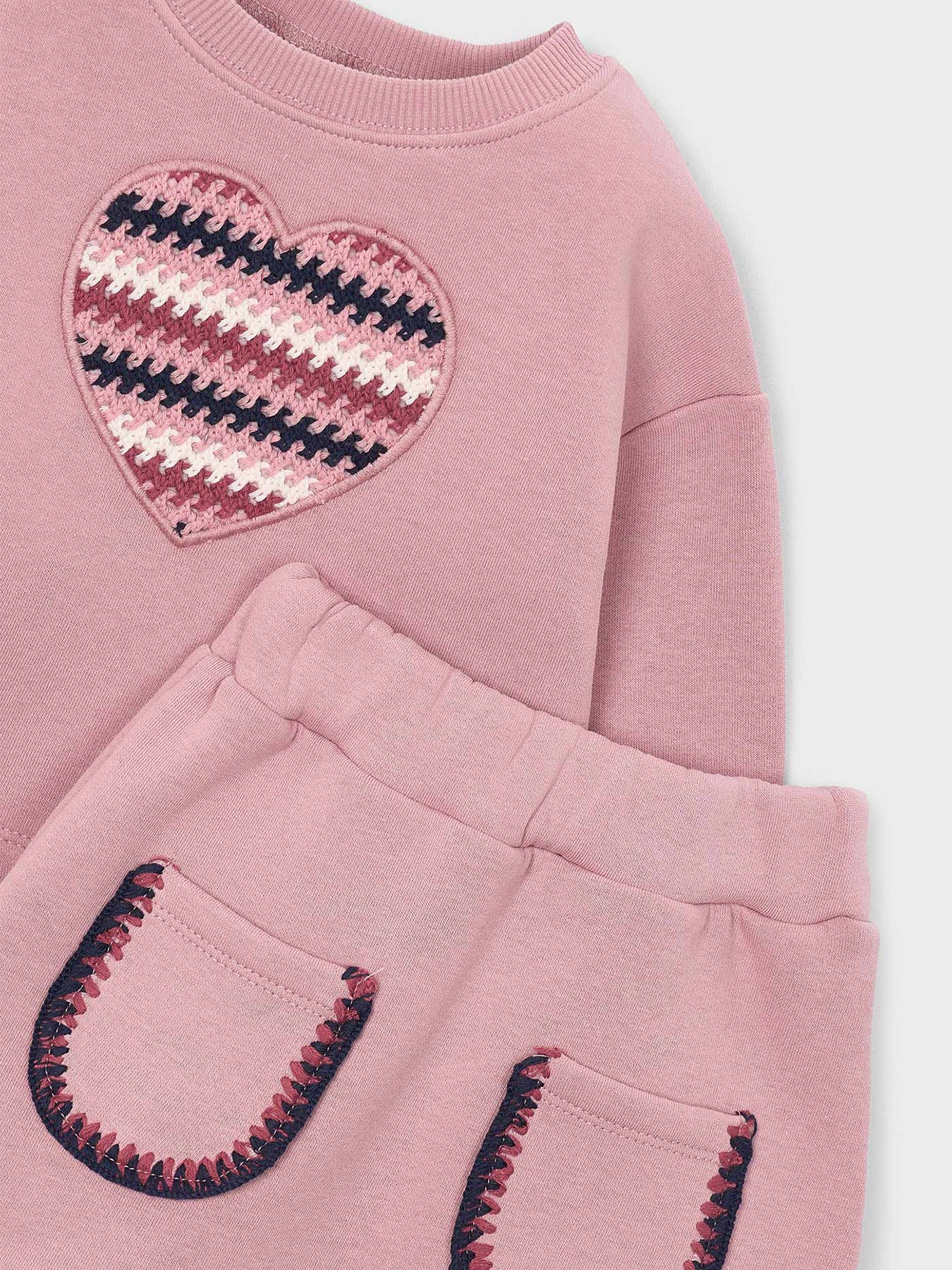 Kids' Skirt Set Pink