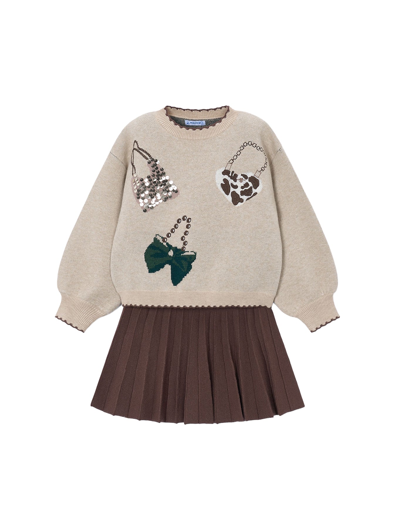 Kids’ Tricot Skirt Set