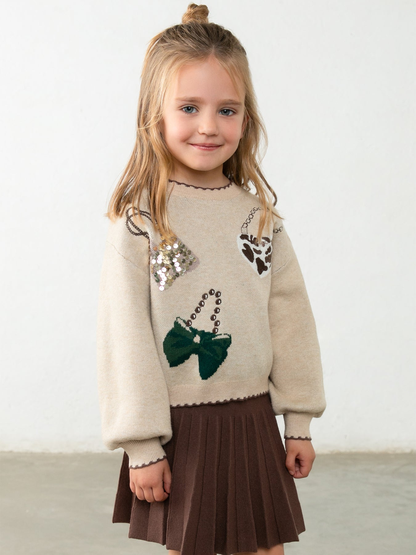 Kids’ Tricot Skirt Set