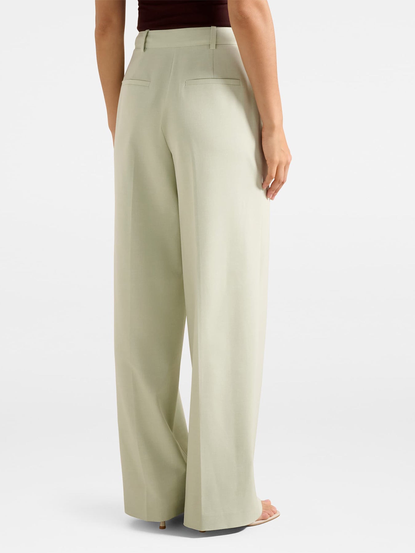 Veda Wide Leg Pants Green