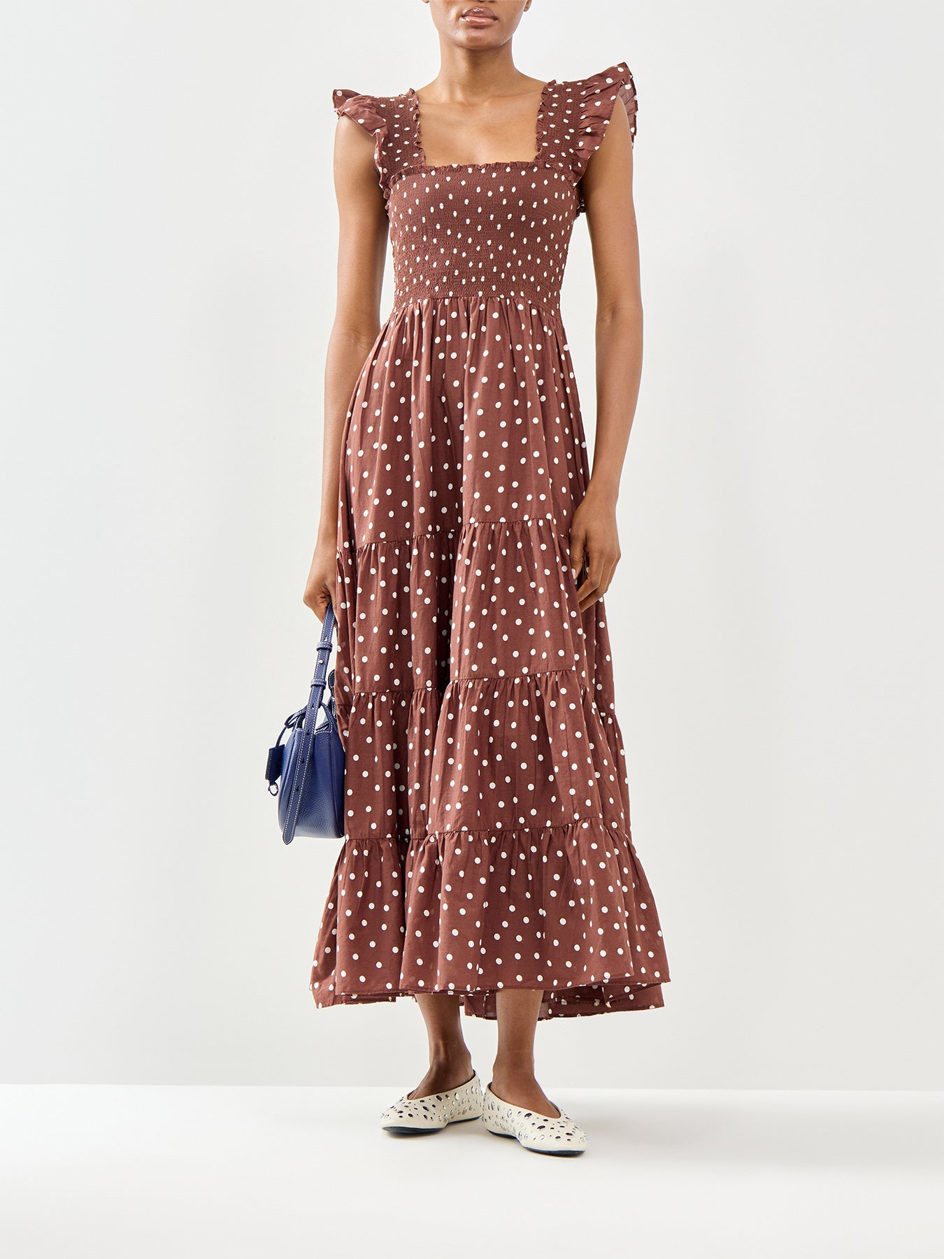 Kendall Midi Dress Brown