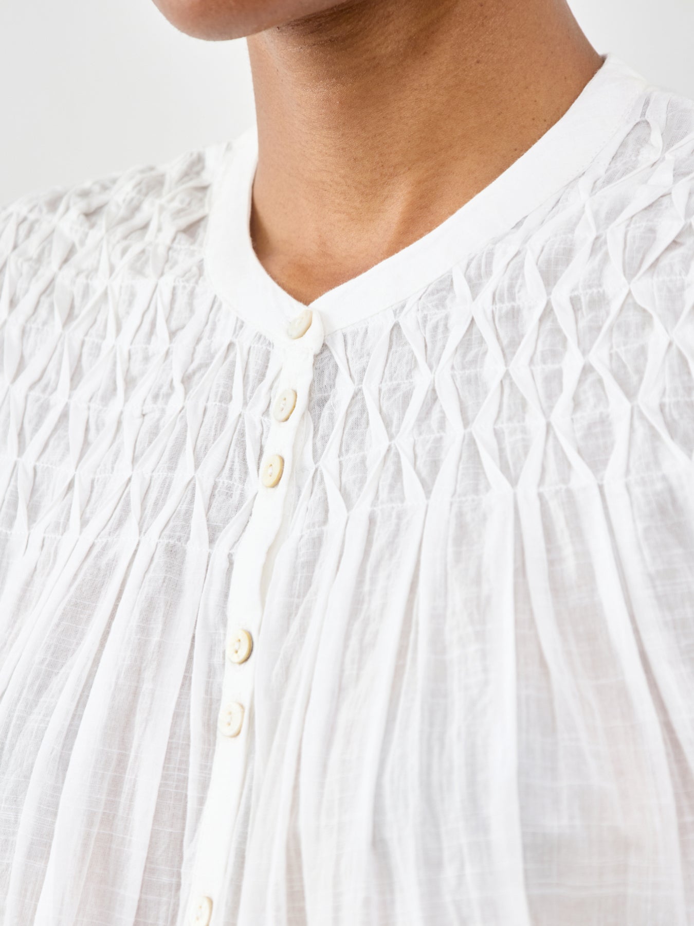 Erika Blouse White