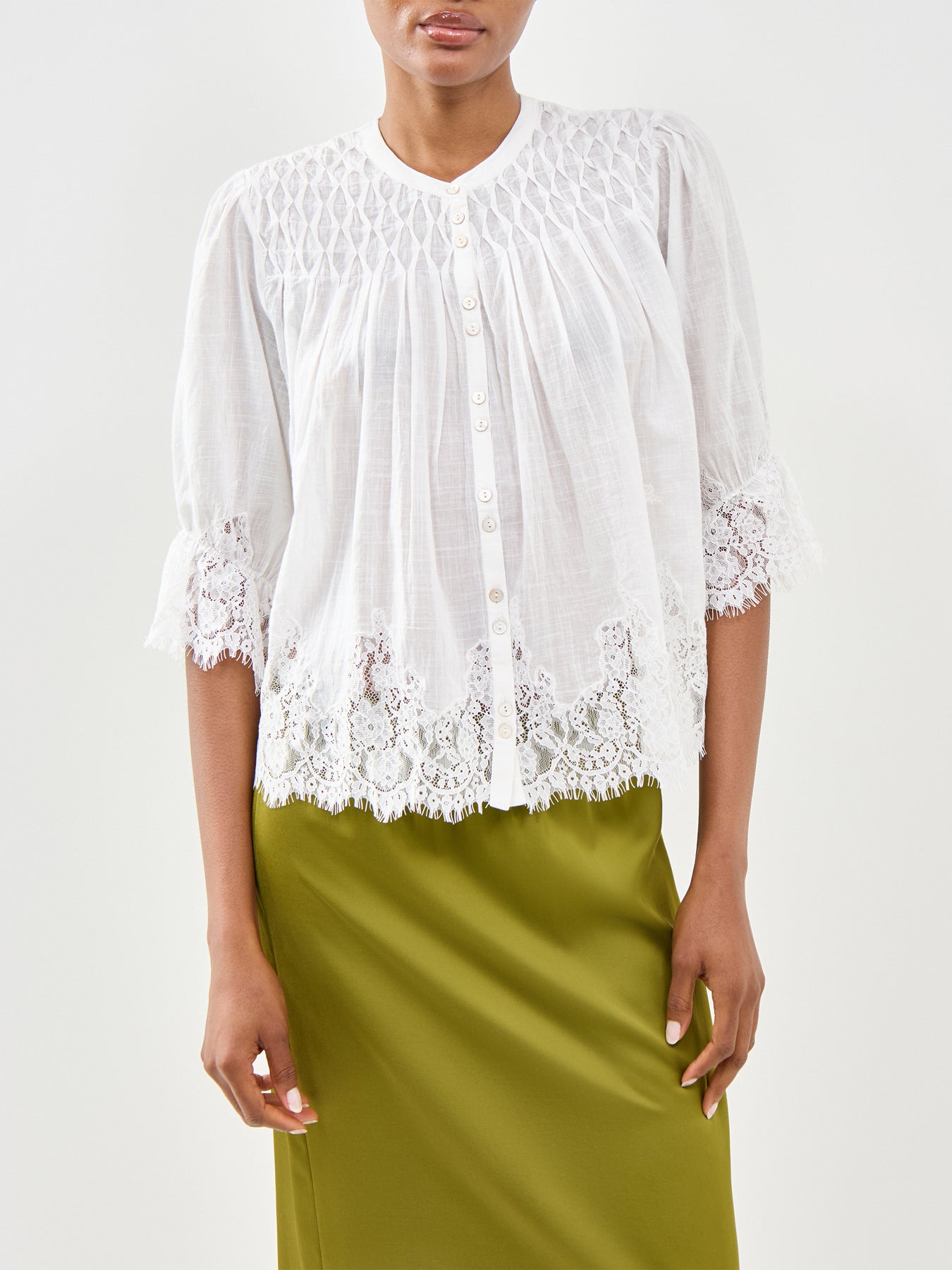 Erika Blouse White