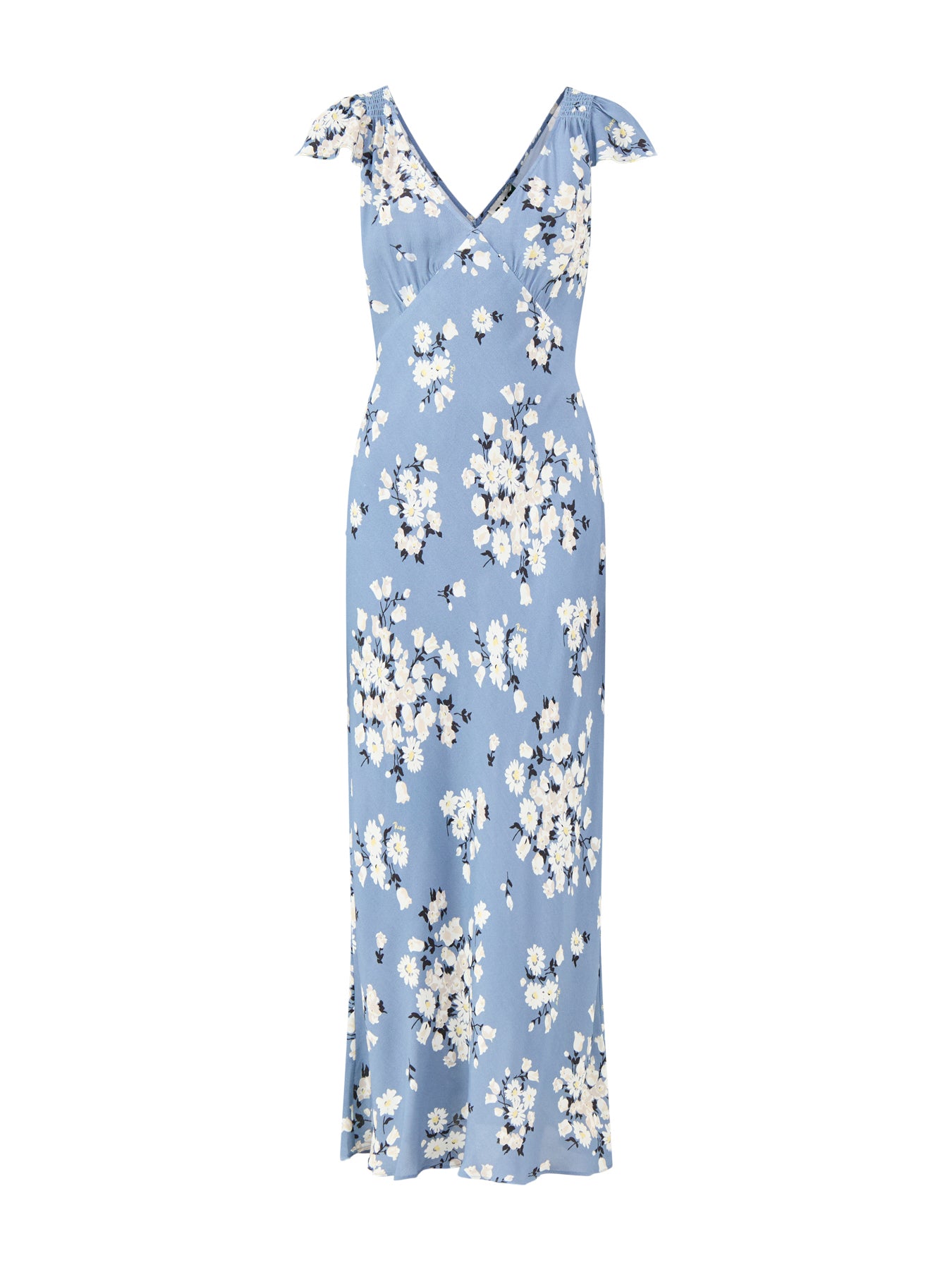 The Cathy Dress Amelia Bouquet Blue