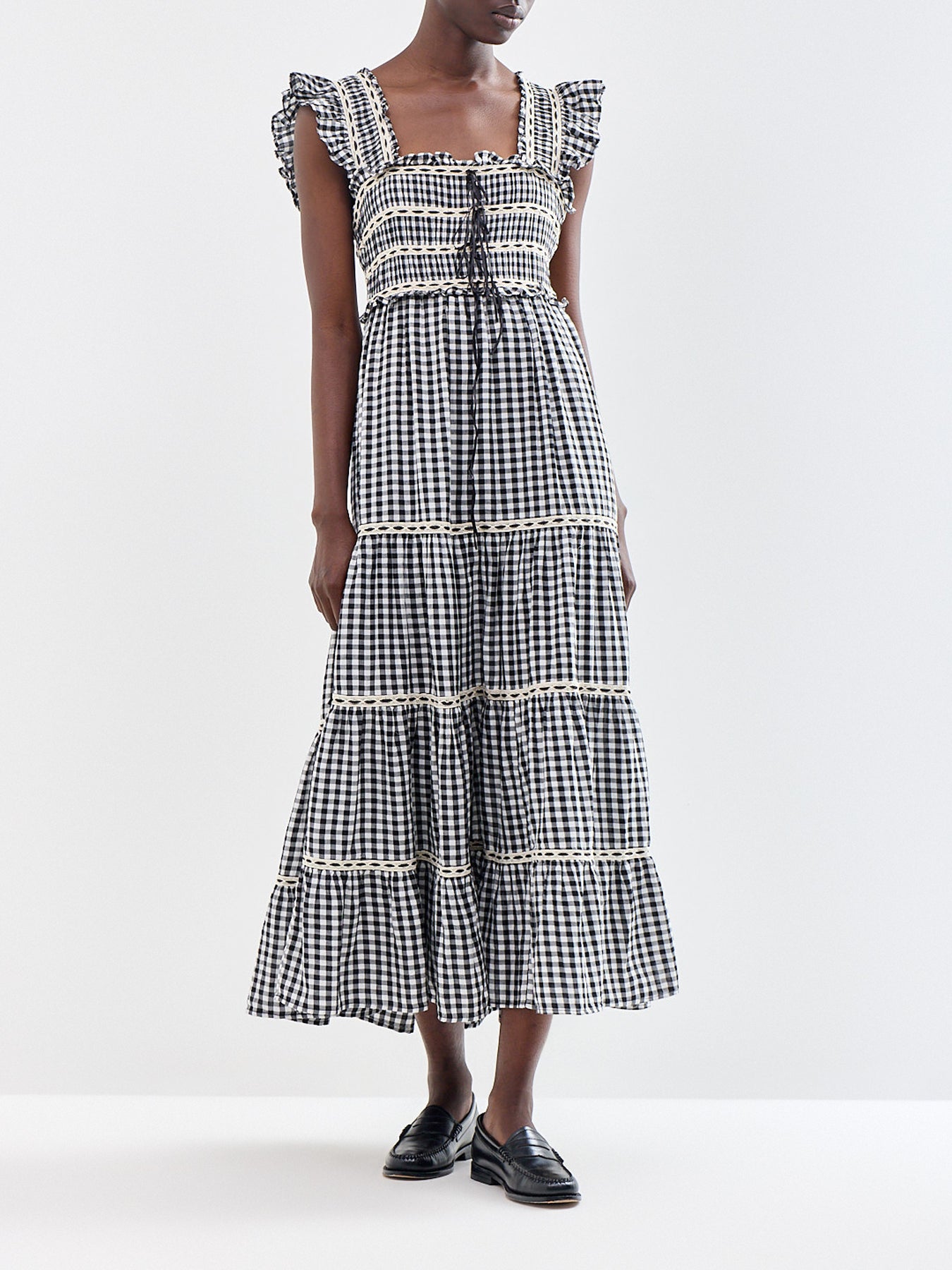 Chandra Midi Dress Multi