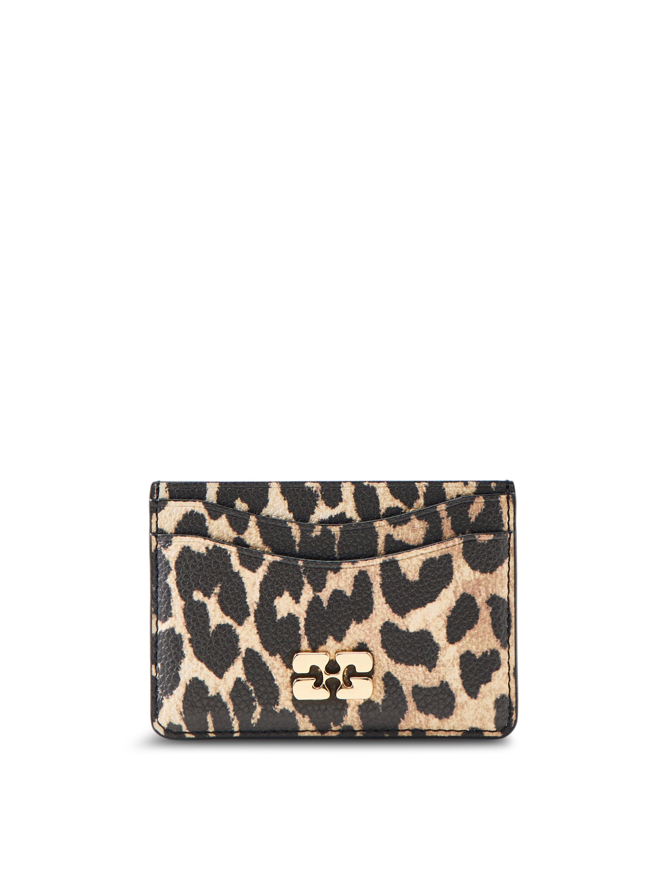 Bou Card Holder Printed Grained Cream