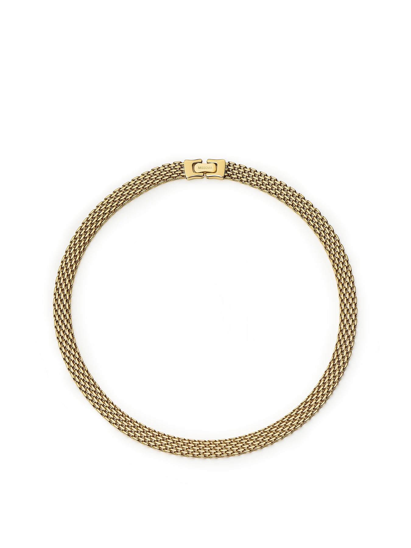 Missoma Heirloom Chain Choker Necklace Gold