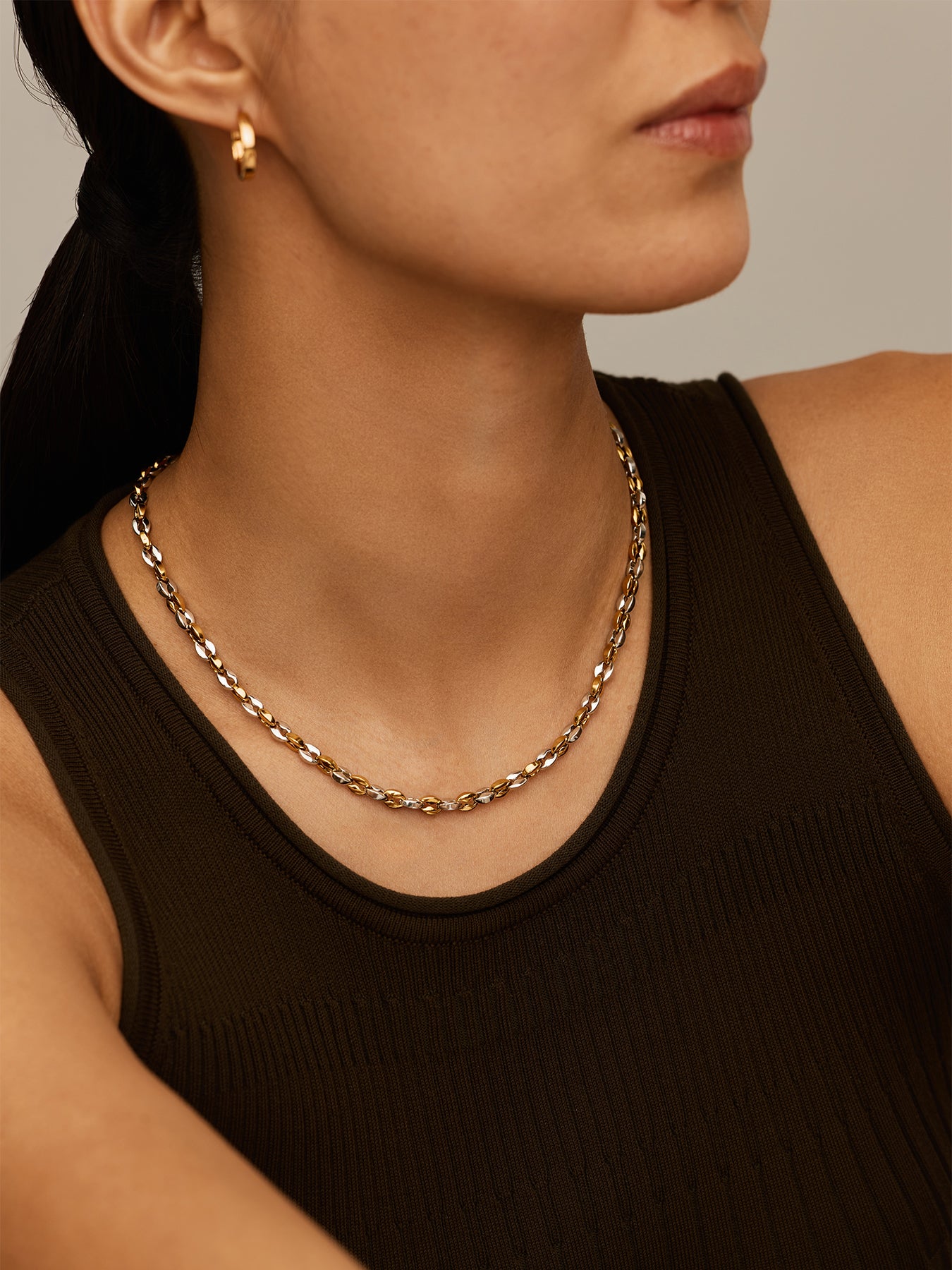 Missoma Mariner Chain Necklace Mixed