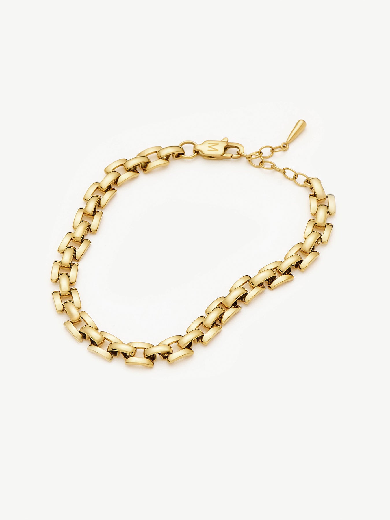 Missoma Timepiece Link Chain Bracelet Gold