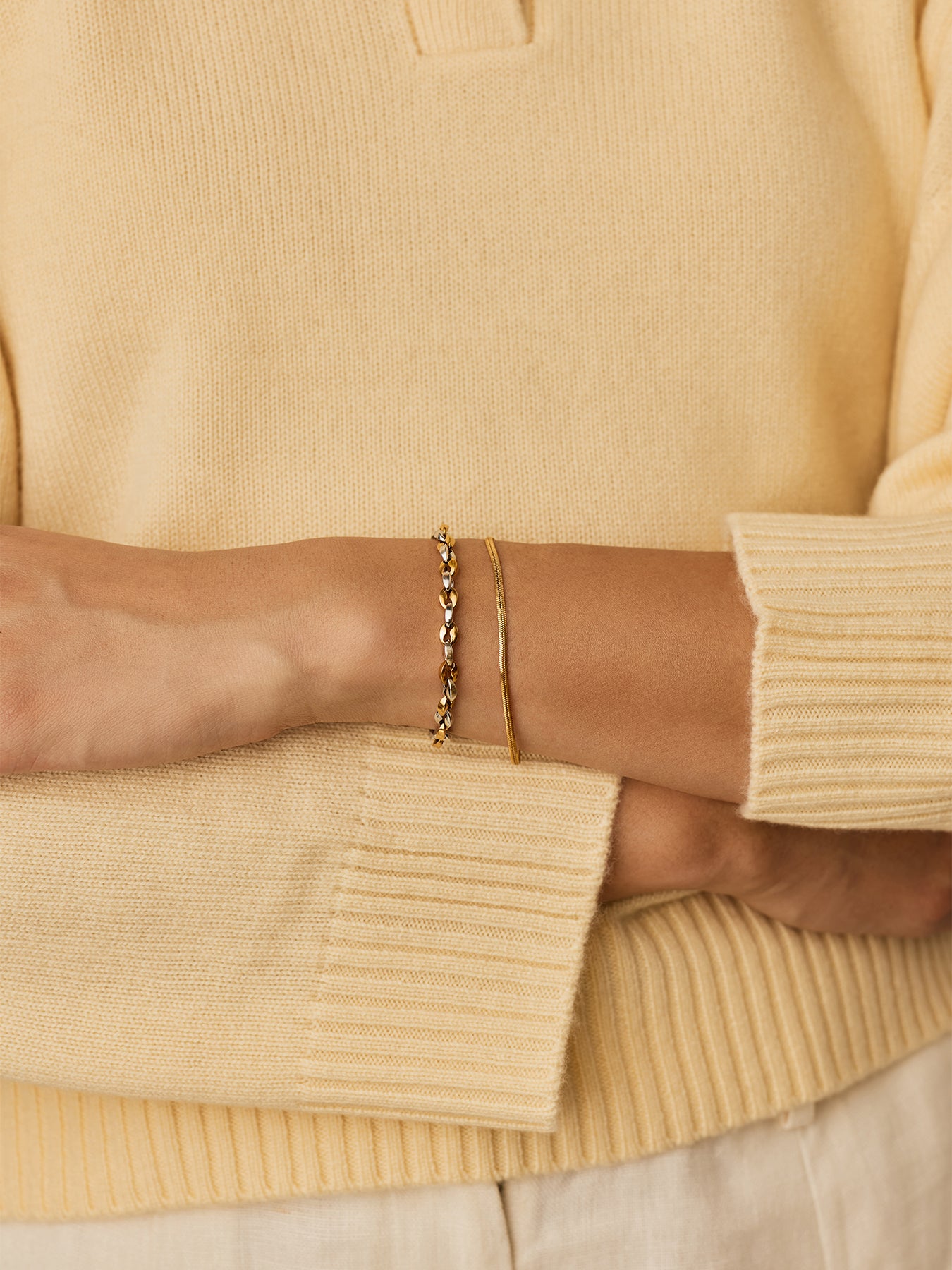 Missoma Mariner Chain Bracelet Mixed