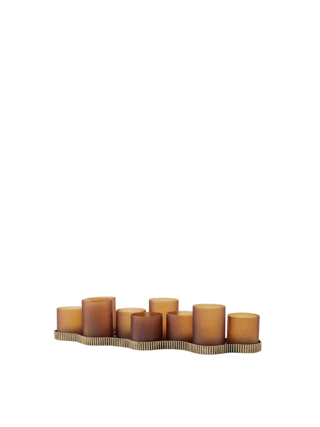 Belvedere 9 Light Candle Holder Gold