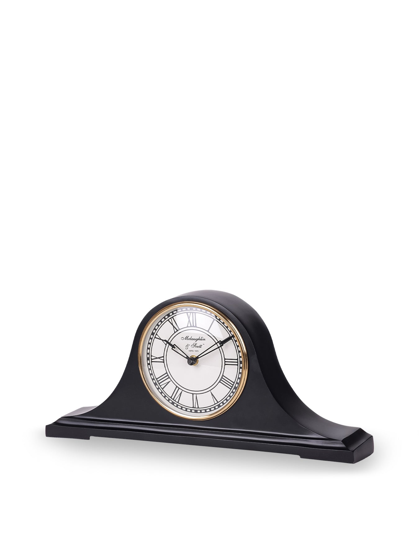 Retro Black Carriage Clock Black