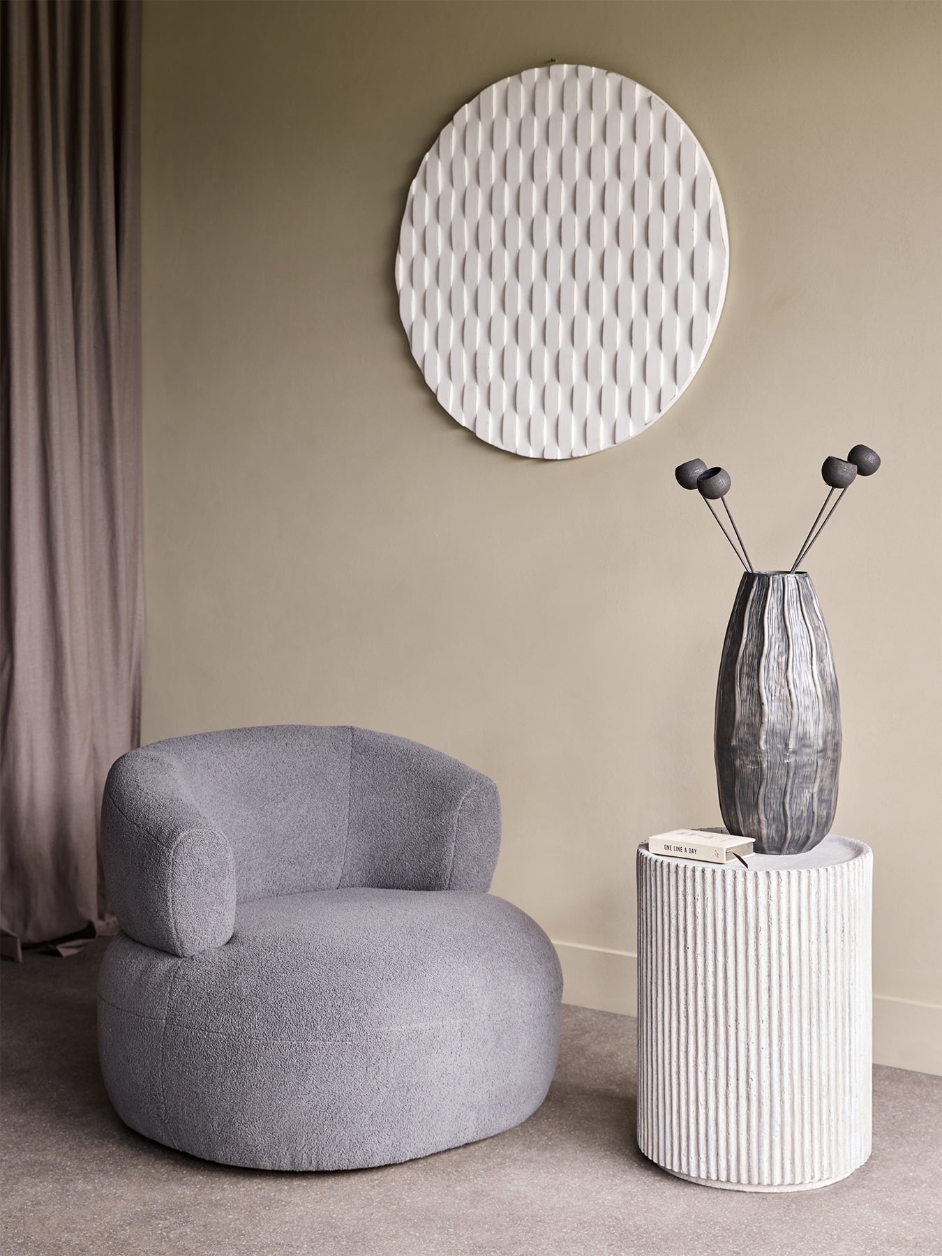 Lani Side Table Grey