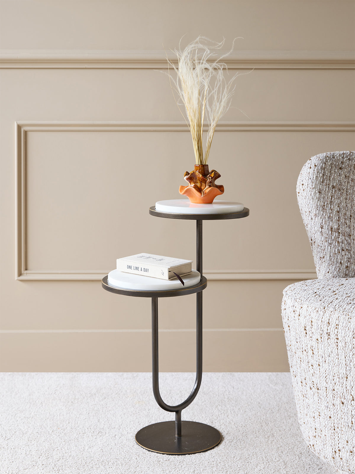Marco Banswara Marble Accent Table
