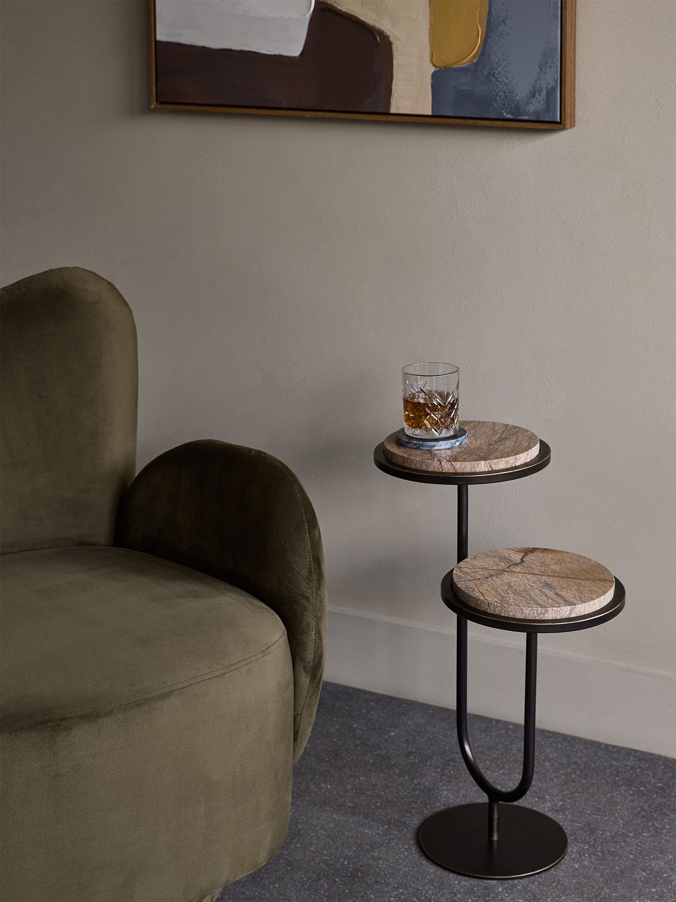 Marco Accent Table Forest Brown Brown