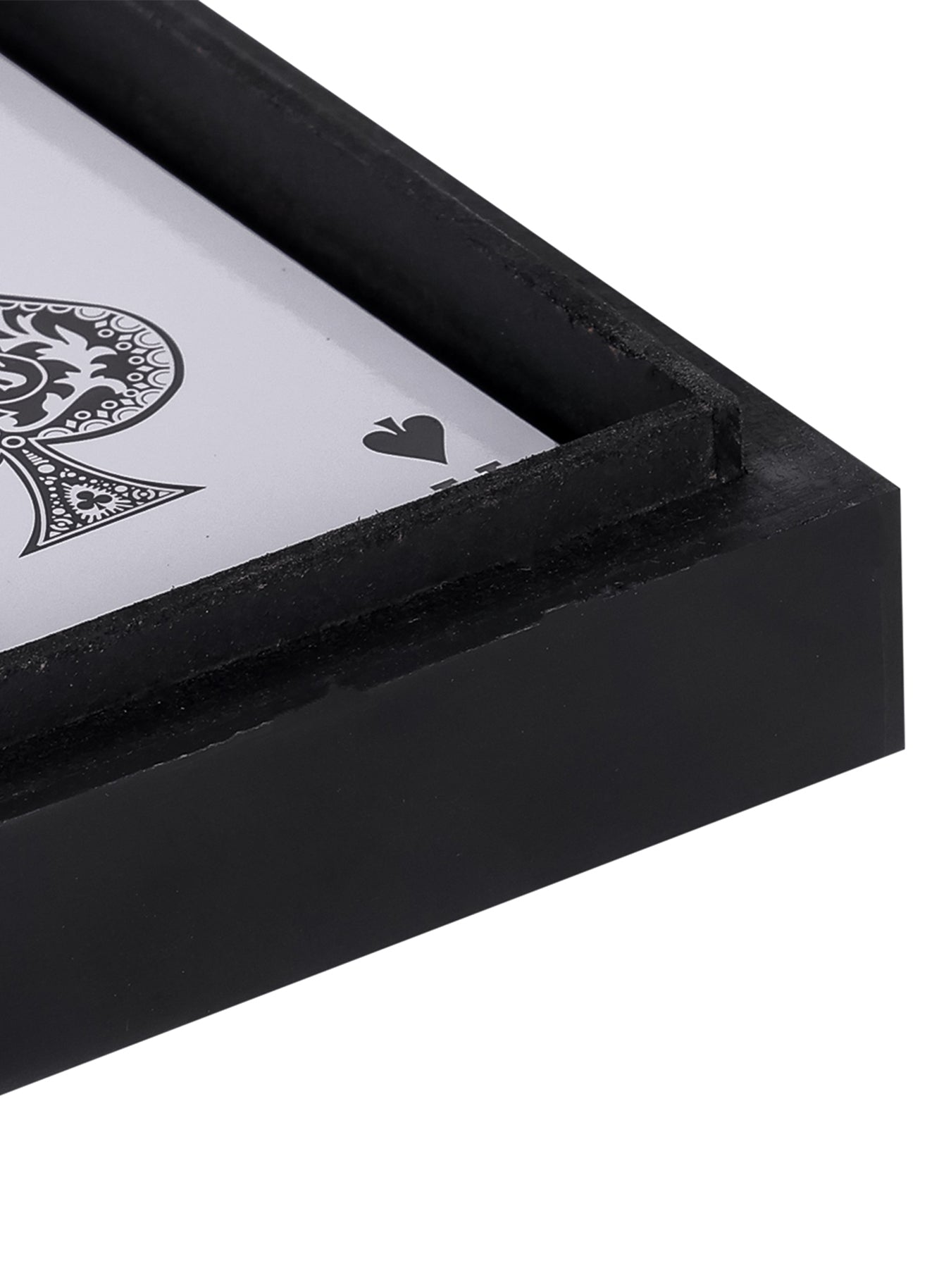 Chollerford Black and Gold Inlay Card Box