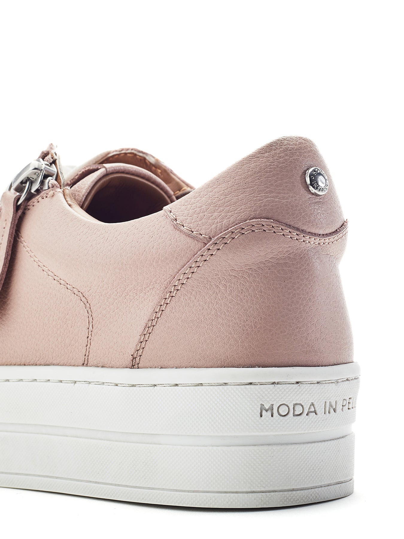 Abbee Leather Trainers Tan