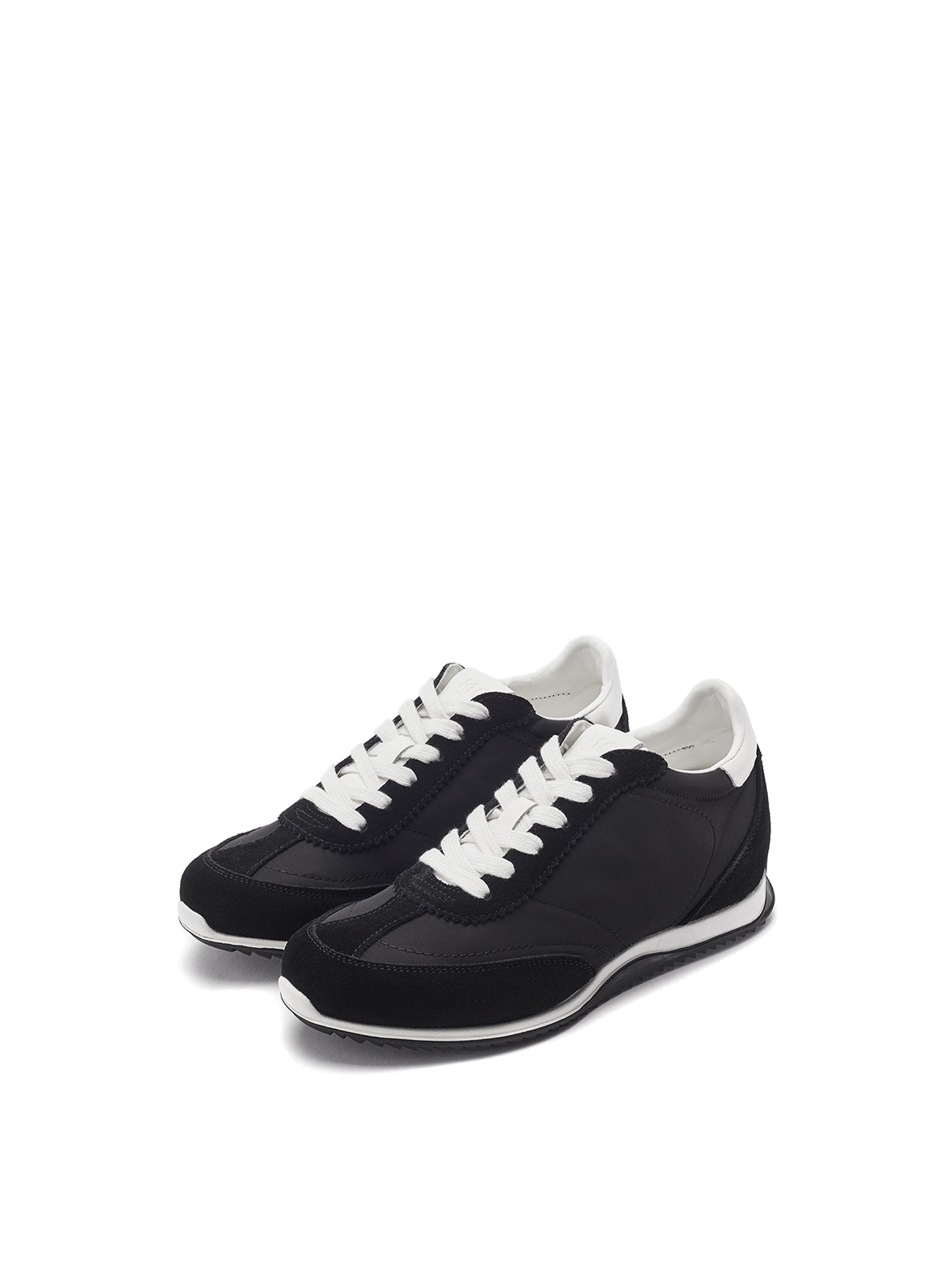 Akalia Lace-Up Trainers Black