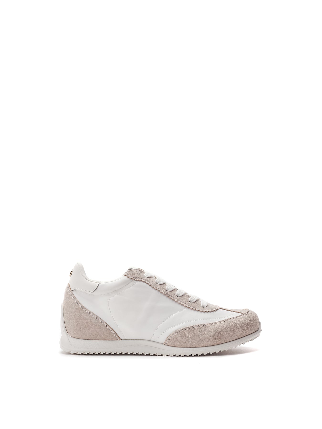 Akalia Lace-Up Trainers White