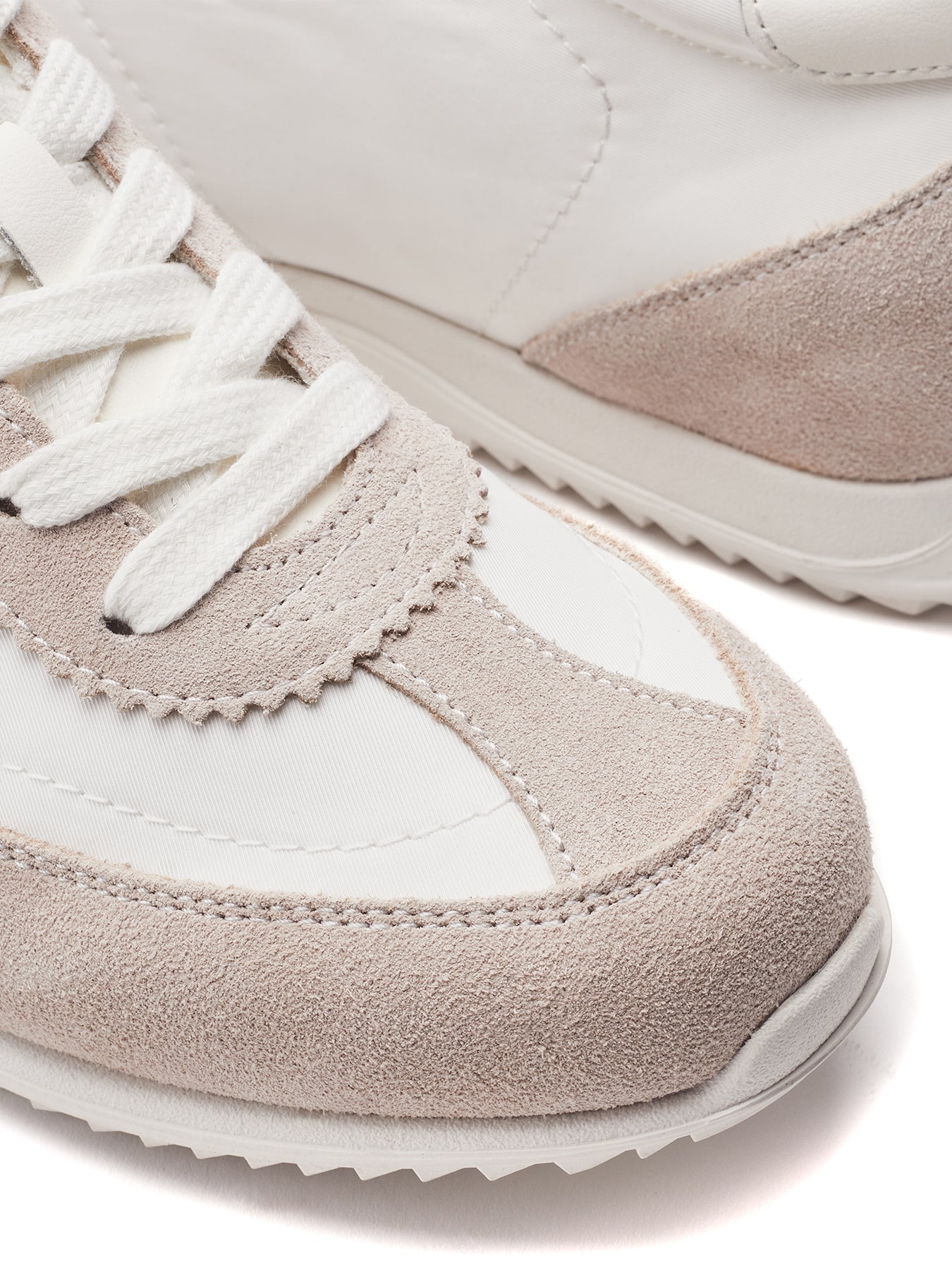 Akalia Lace-Up Trainers White