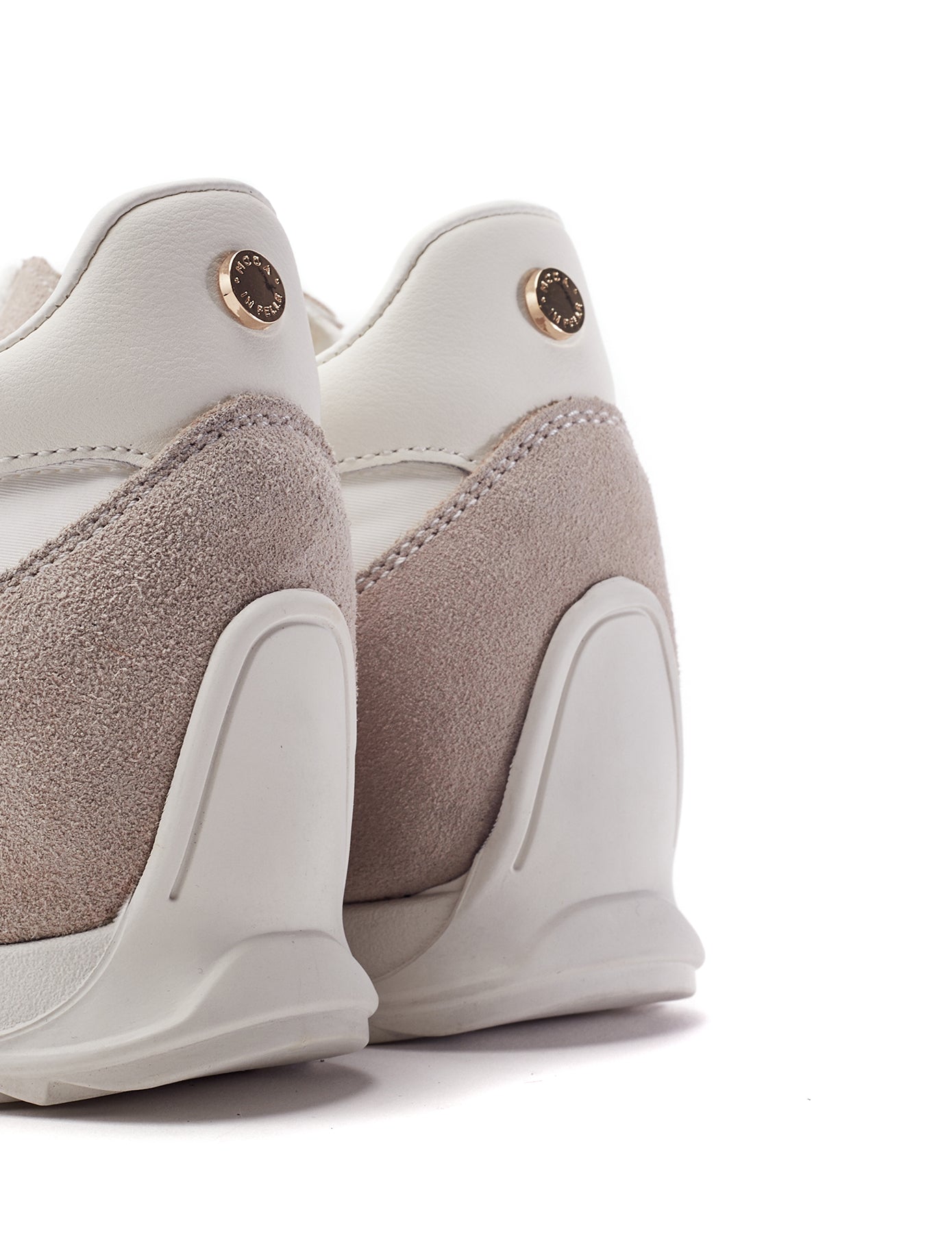 Akalia Lace-Up Trainers White
