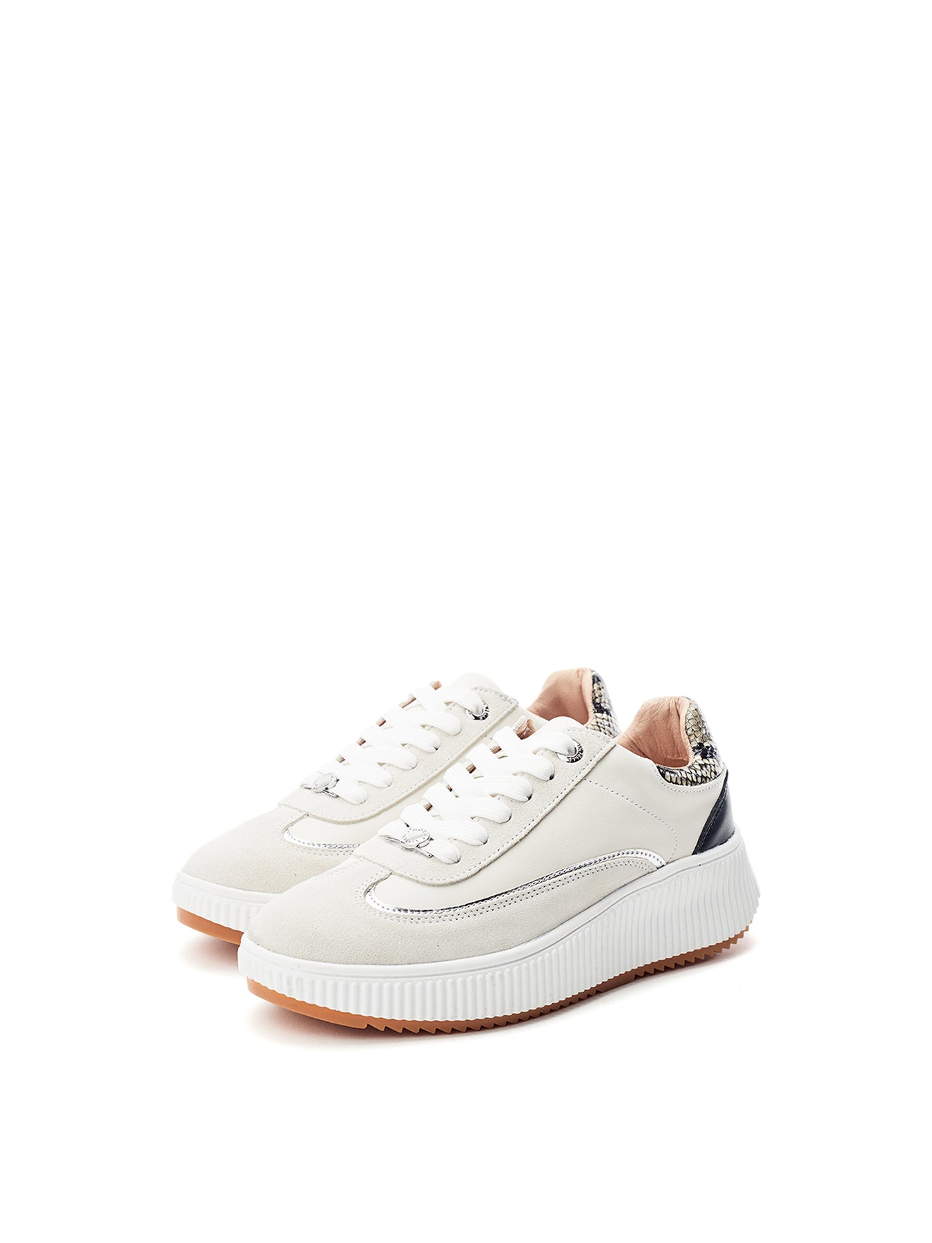 Baretti Chunky Trainers White