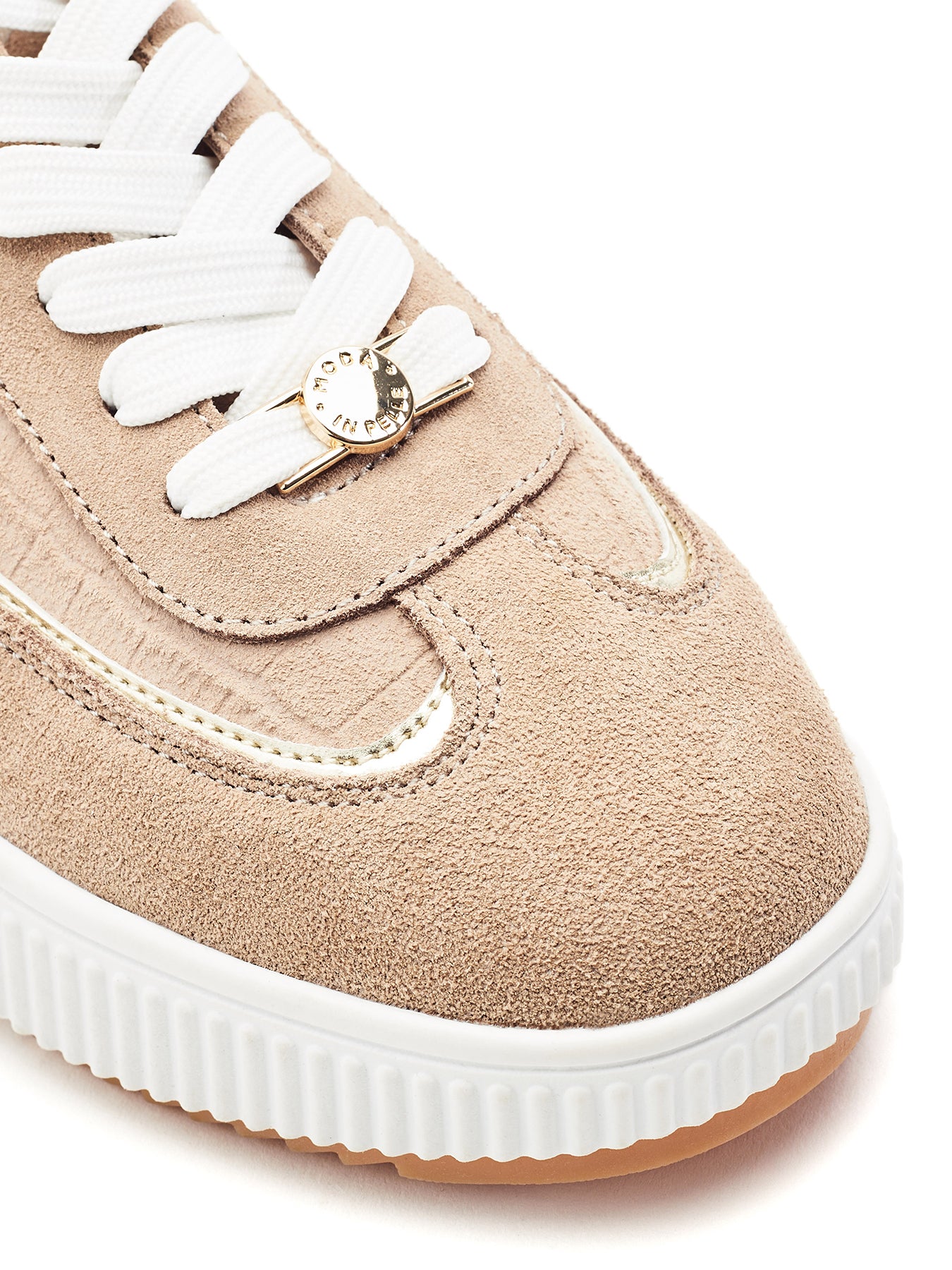 Baretti Chunky Trainers Taupe