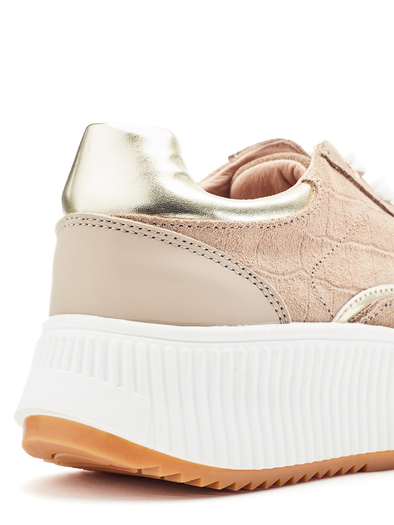 Baretti Chunky Trainers Taupe